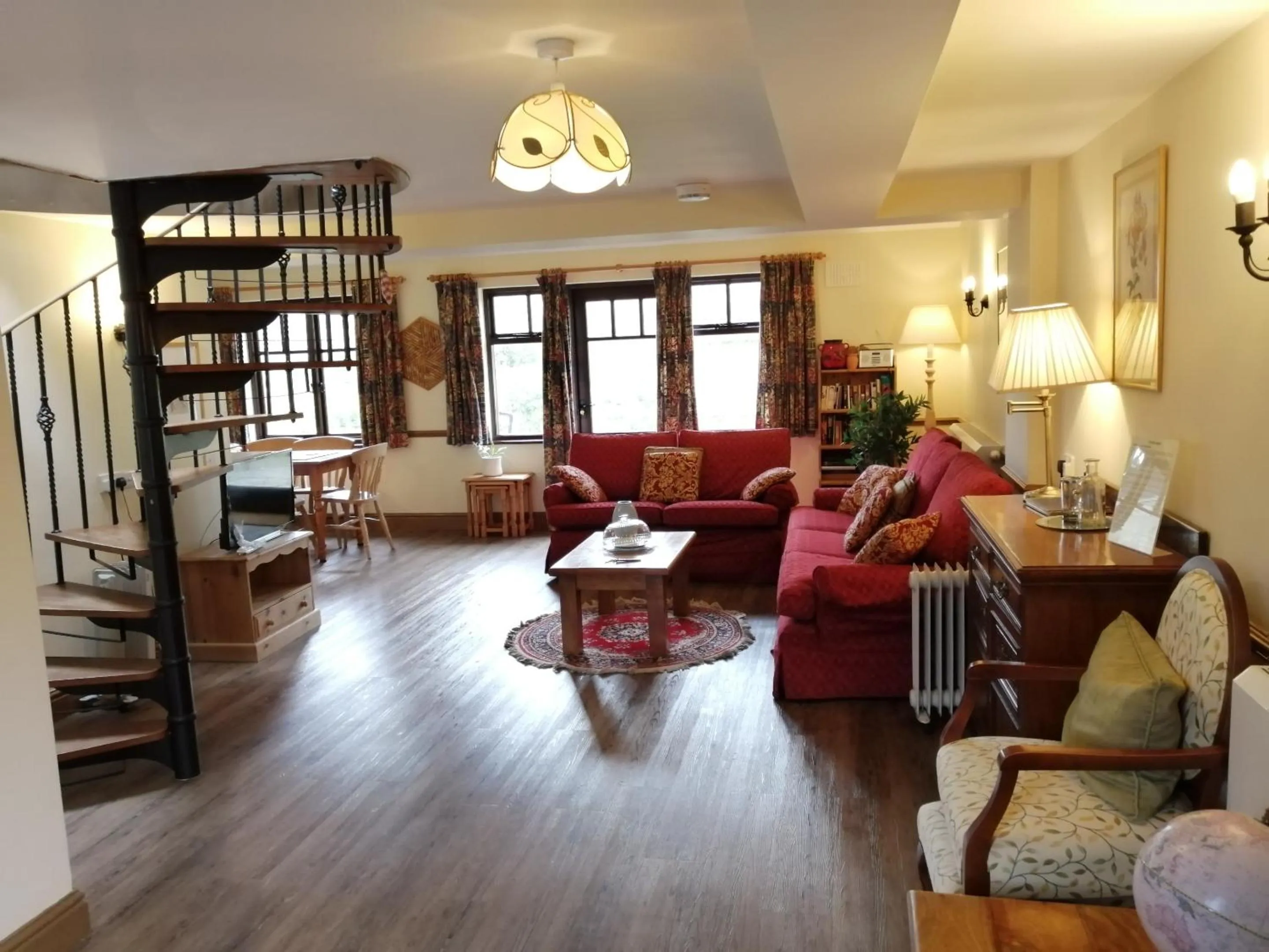 Living room in The Old Stables self catering