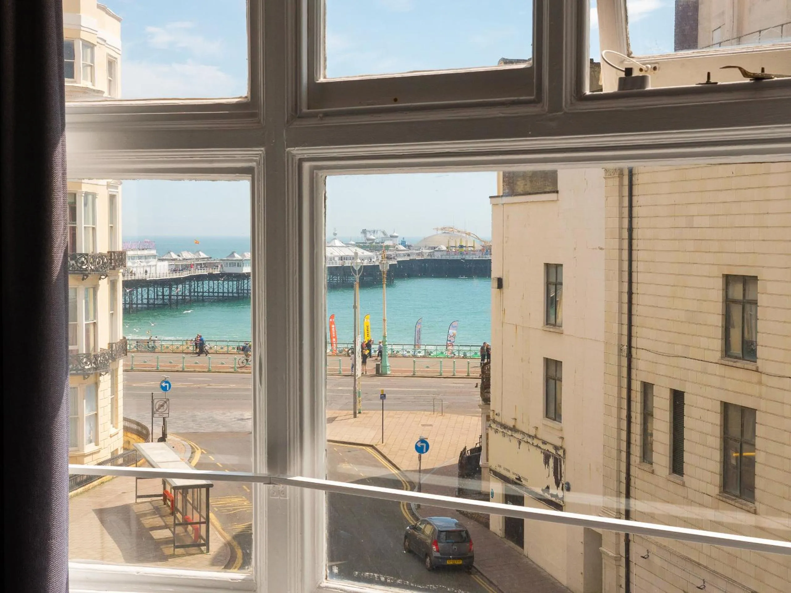 Sea view in a&o Brighton Beach