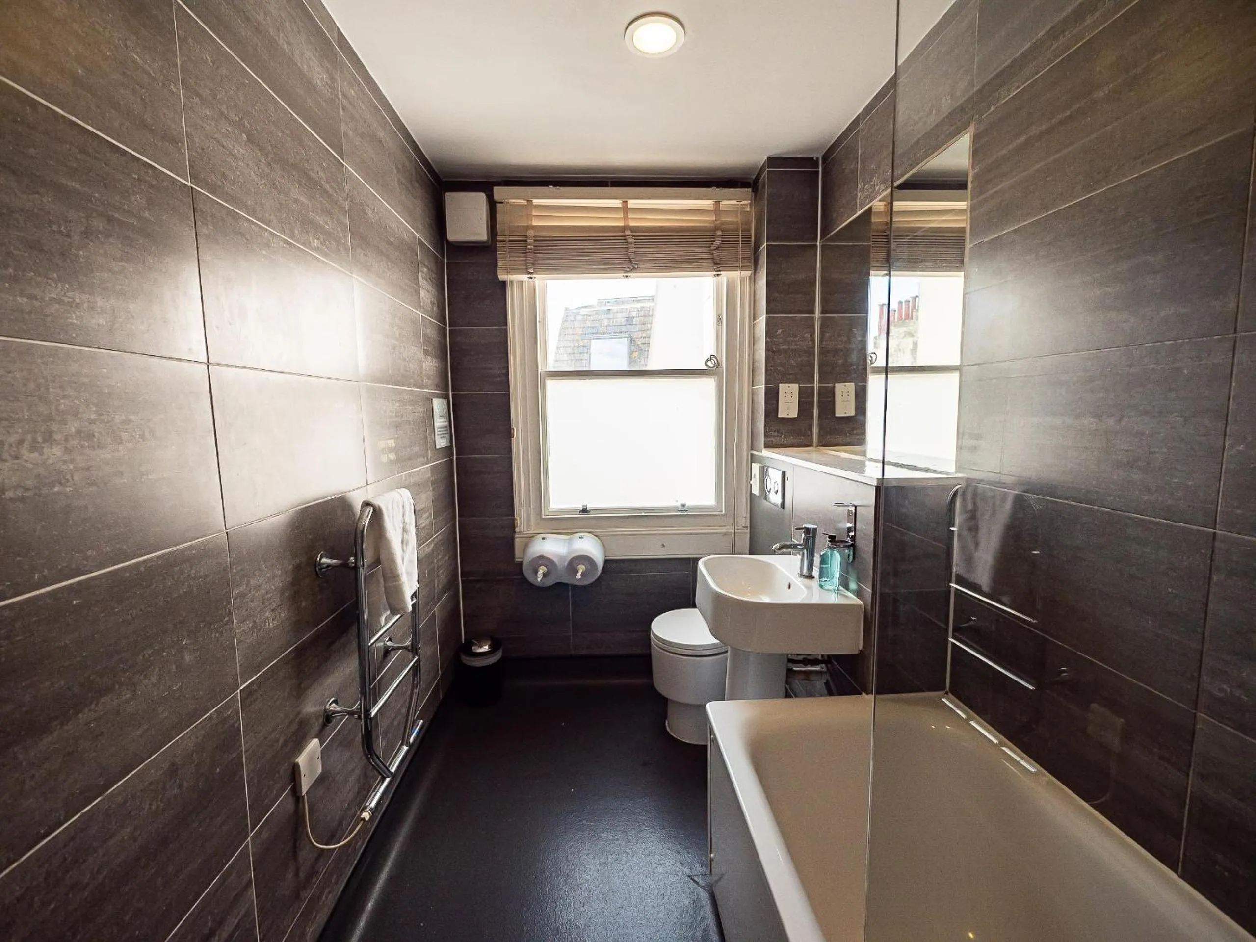 Bathroom in a&o Brighton Beach