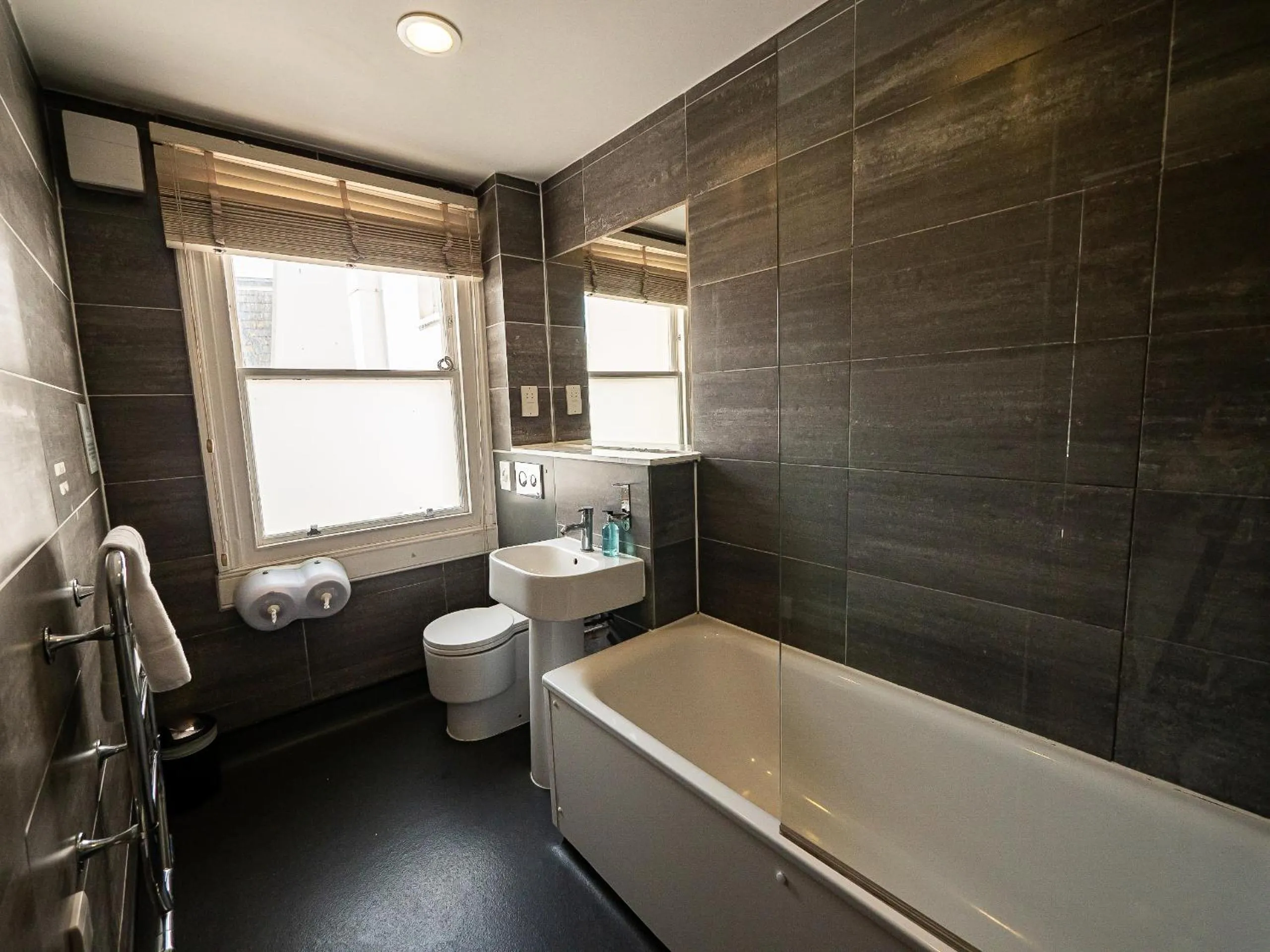 Bathroom in a&o Brighton Beach