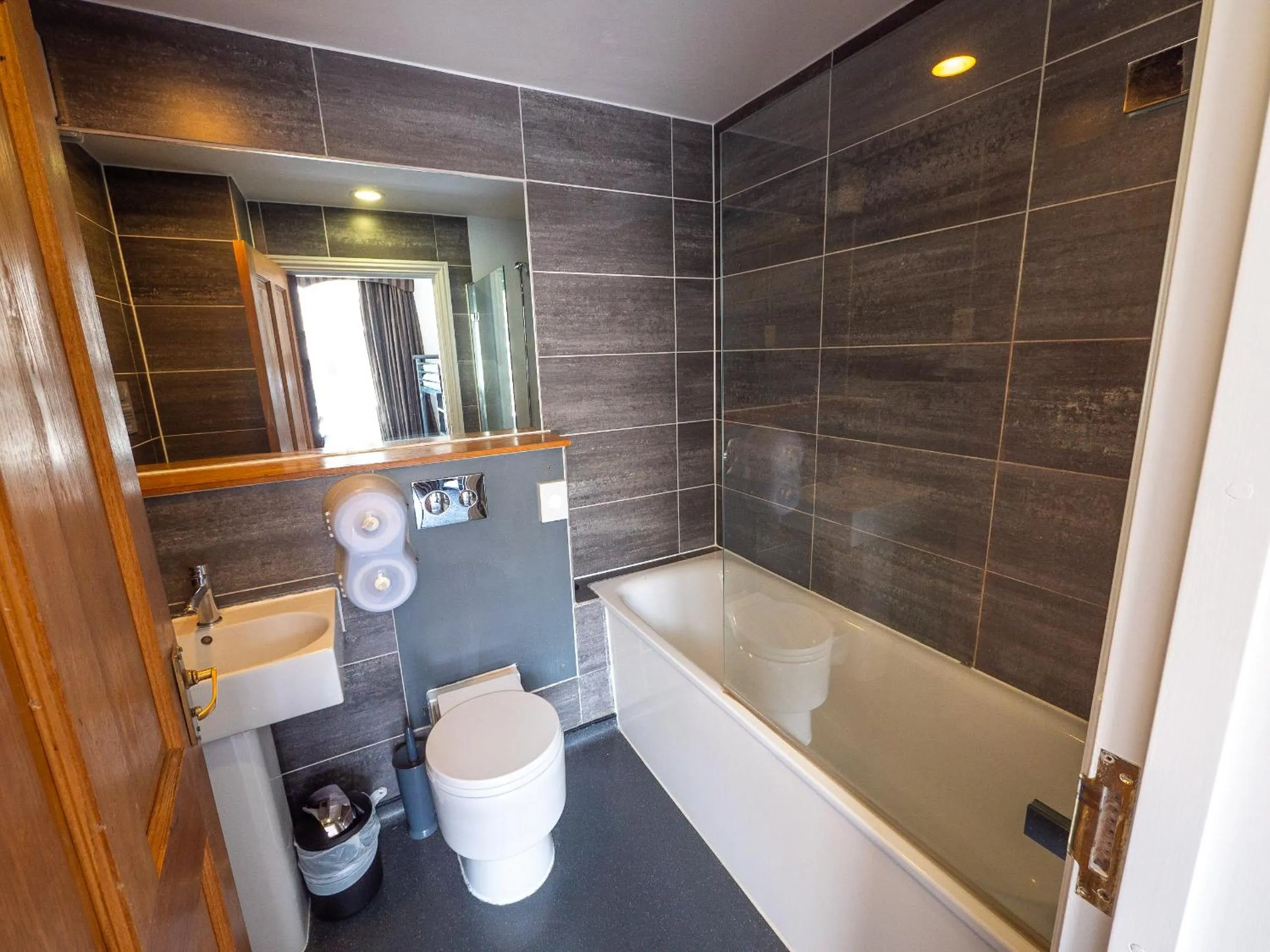 Bathroom in a&o Brighton Beach