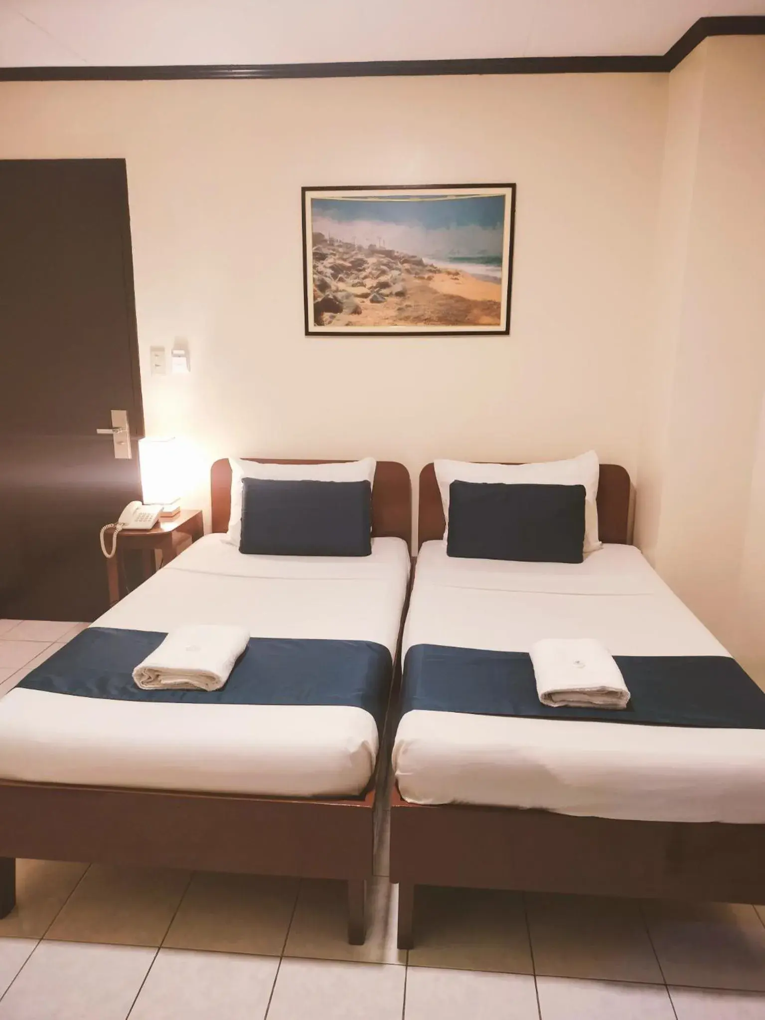 Twin Room in Fuente Hotel de Cebu Twin Room in Fuente Hotel de Cebu