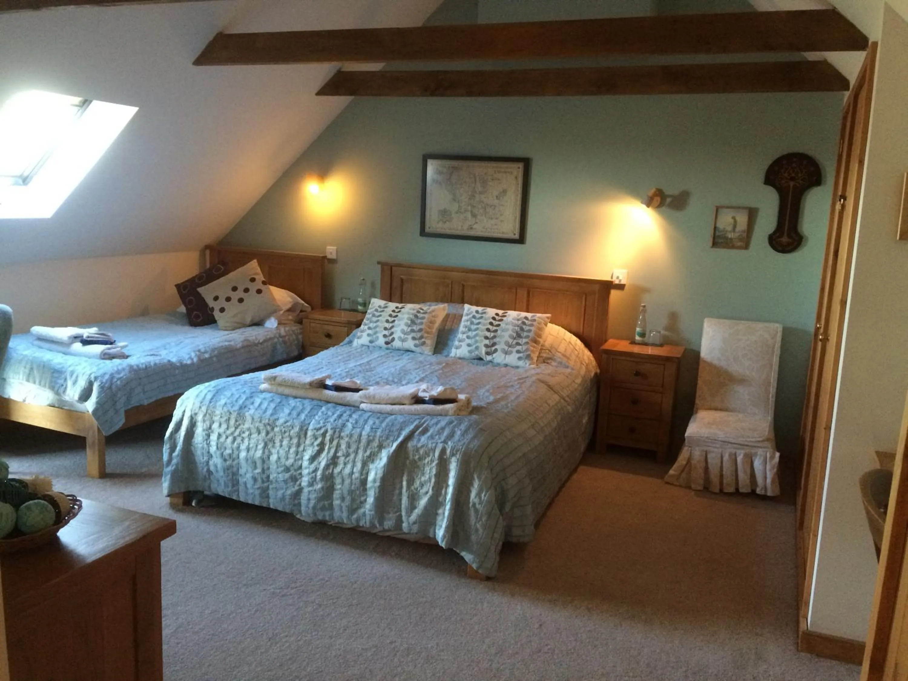 Photo of the whole room, Bed in Knockaloe Beg Farm
