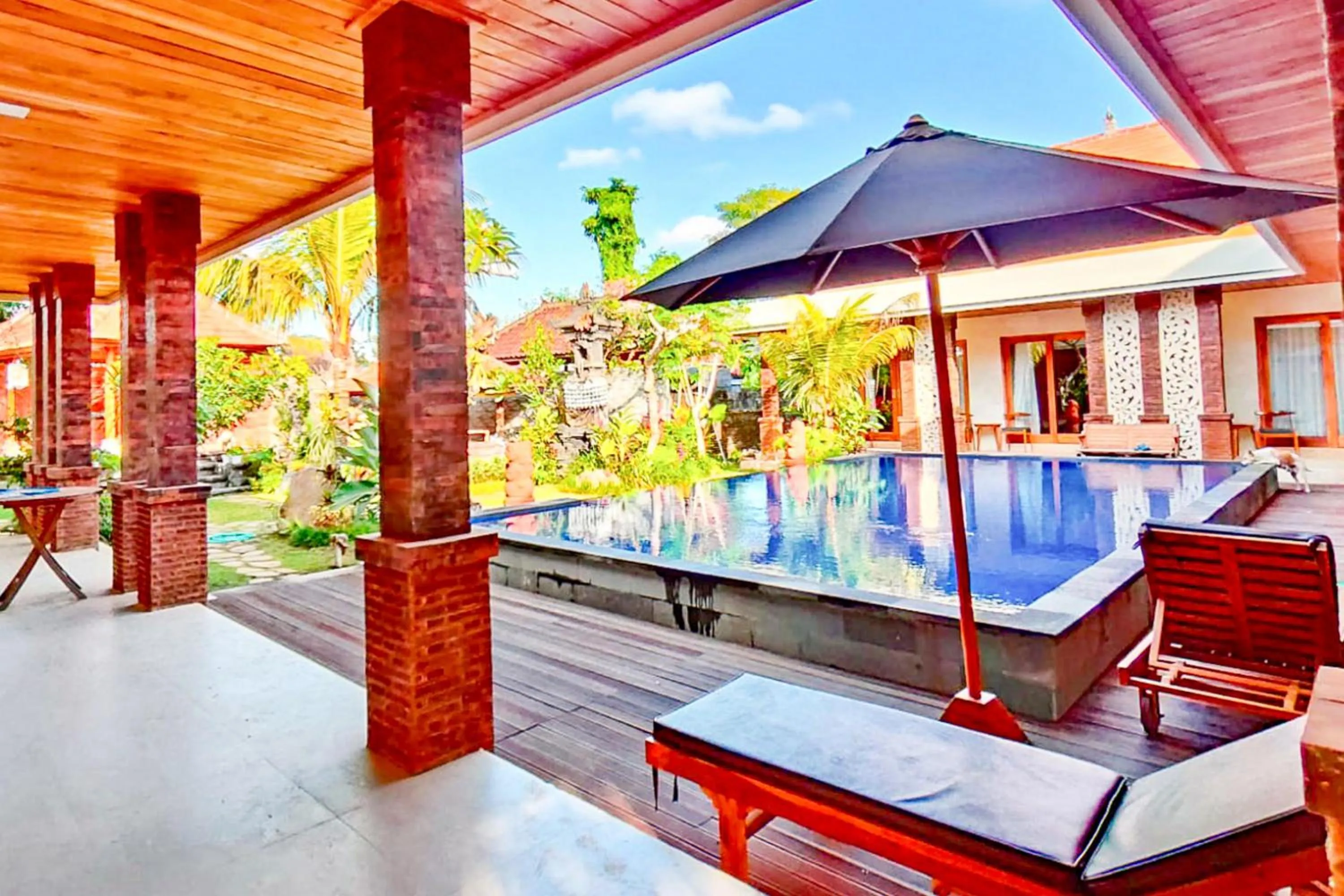 Swimming pool in Puri Abian Ari Villa by The Lavana