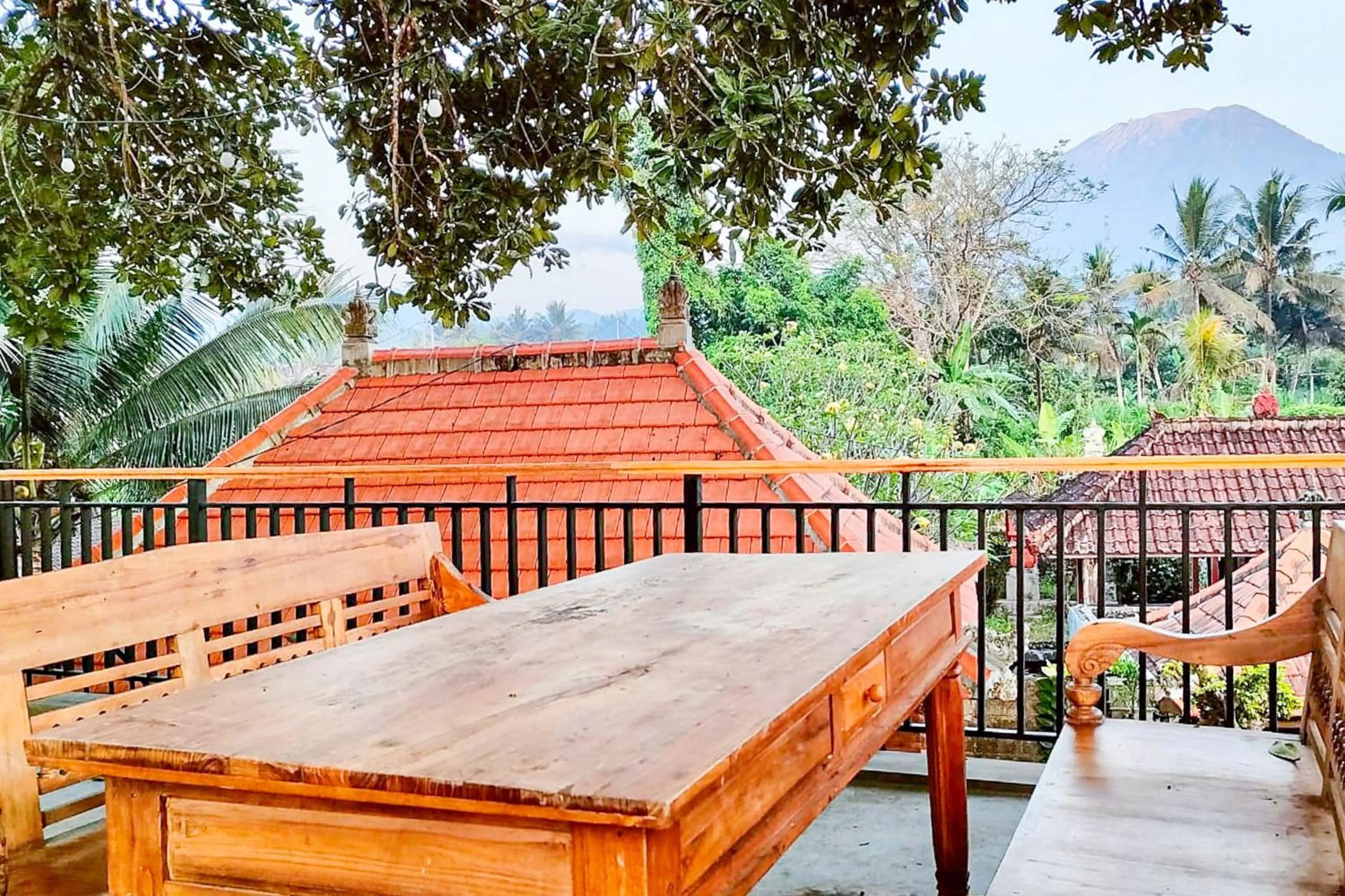 Seating area in Puri Abian Ari Villa by The Lavana