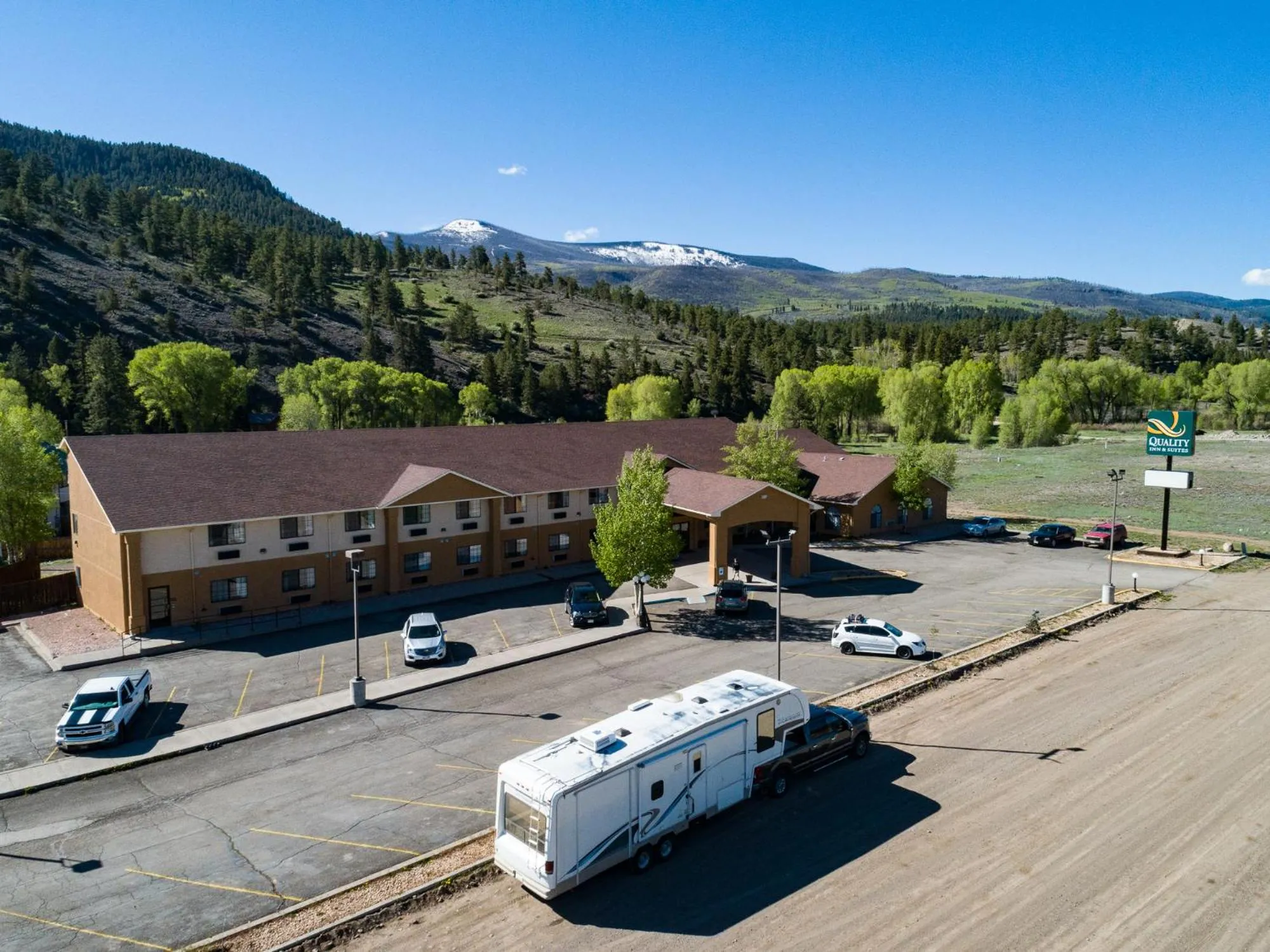Bird's eye view in Quality Inn & Suites