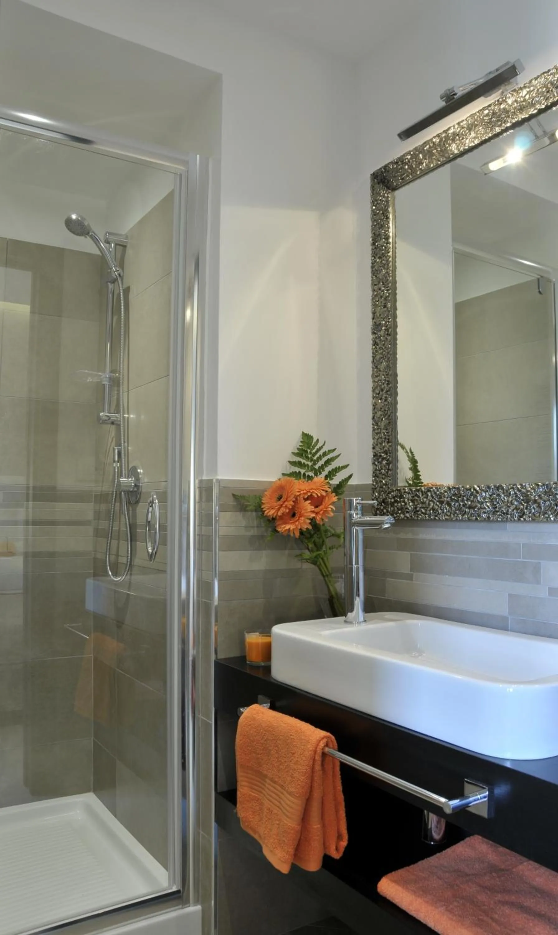 Shower in Gemini Suite