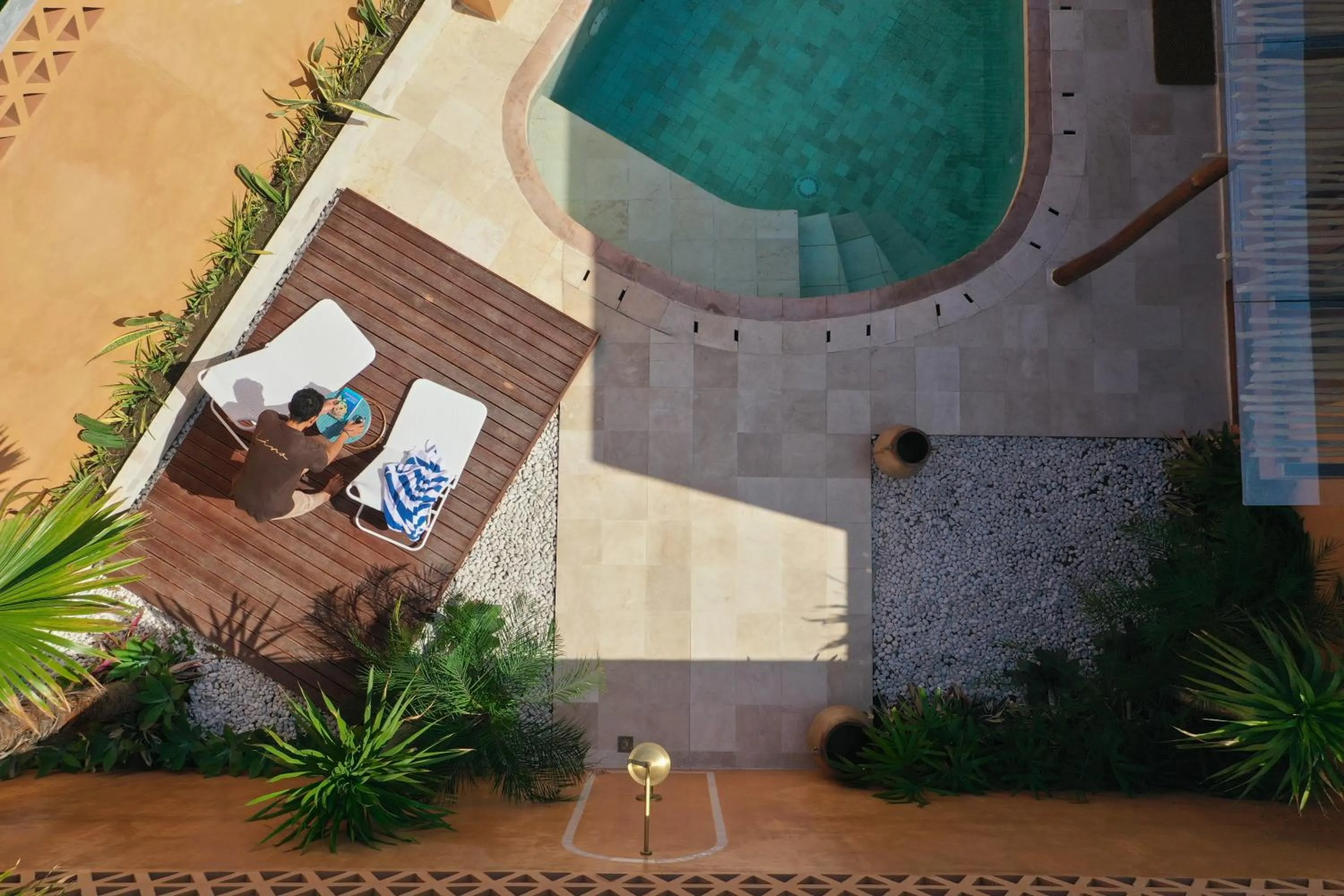 Swimming pool in Lina Boutique Villas and Spa
