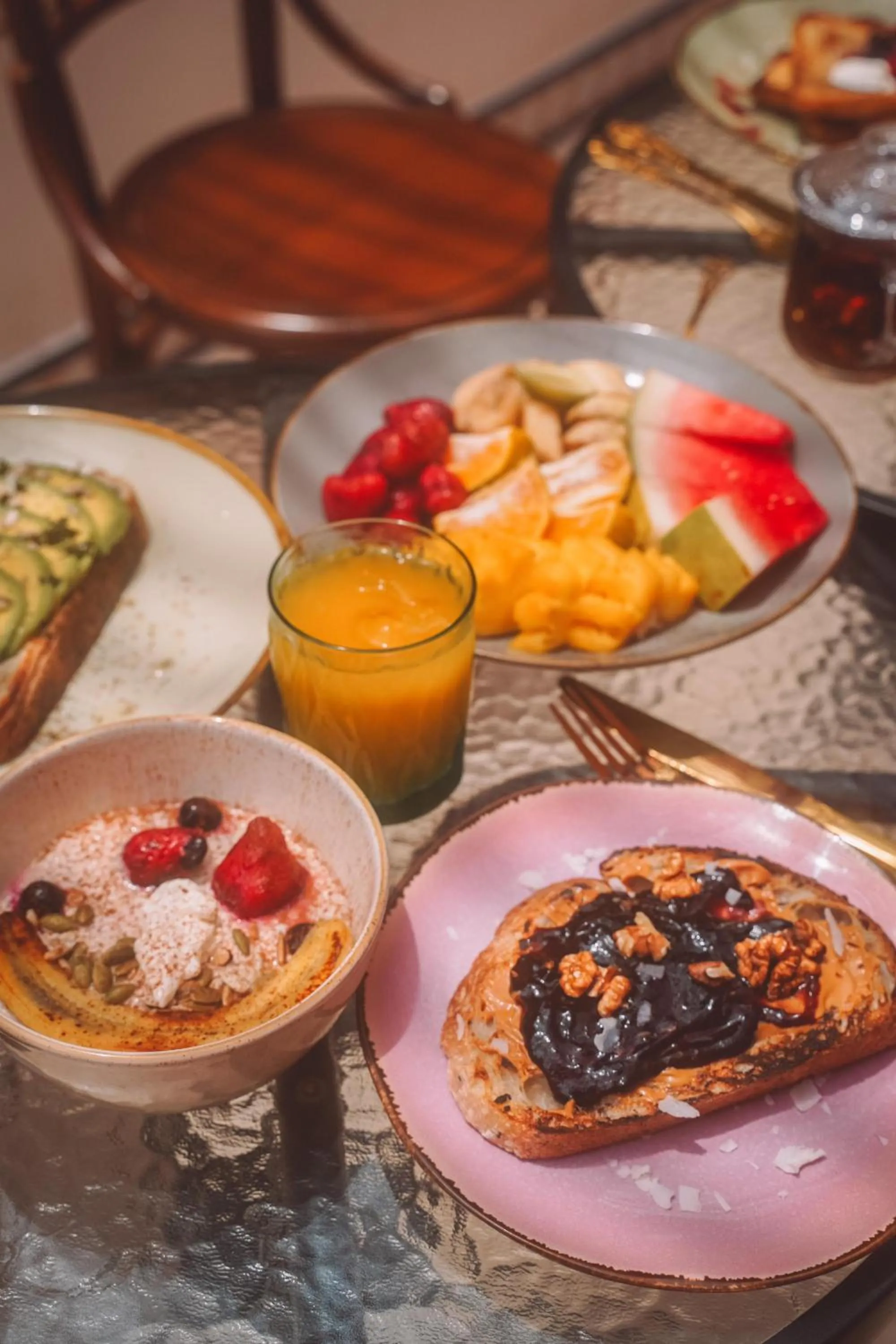 Breakfast in Lina Boutique Villas and Spa