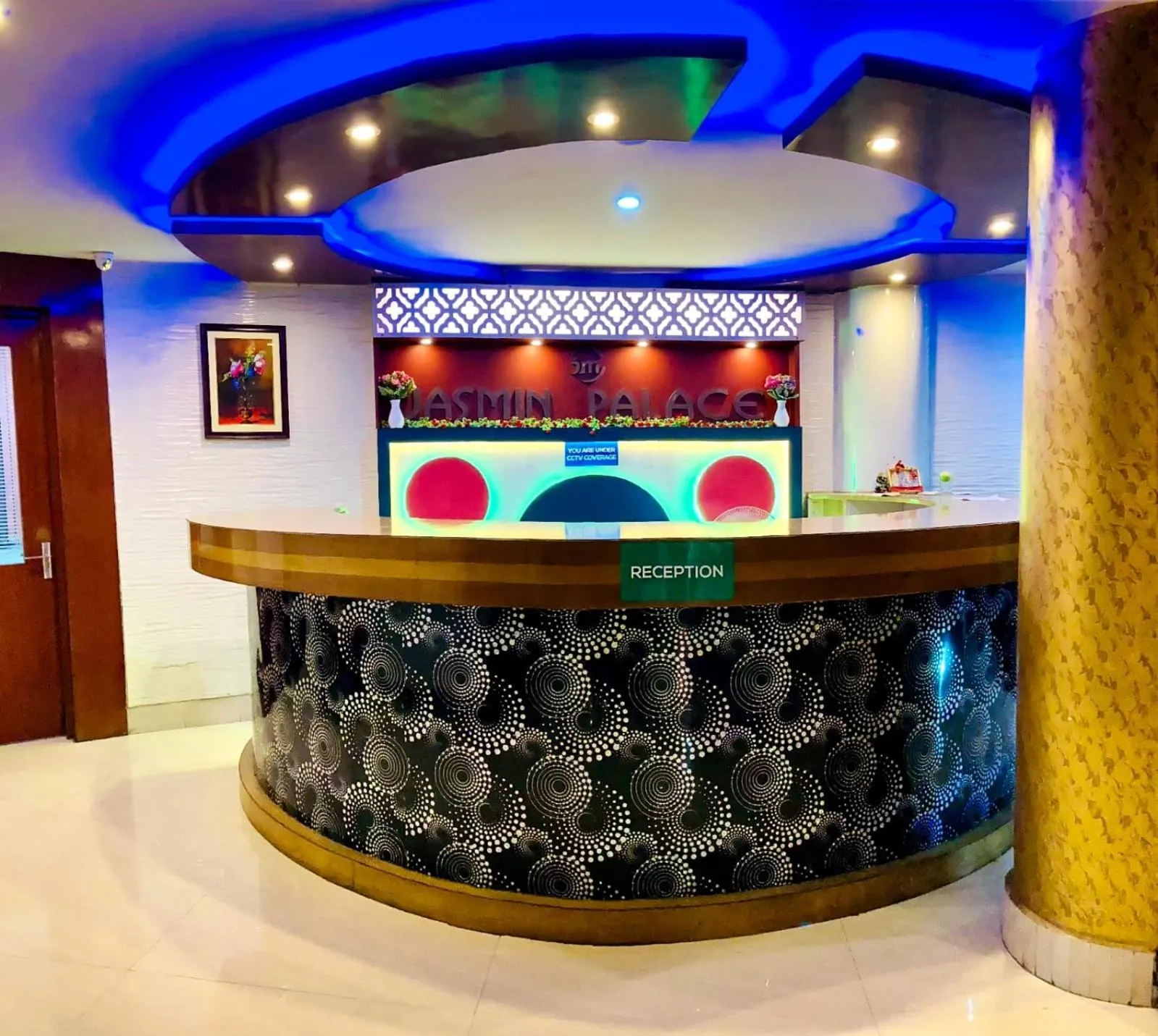 Lobby or reception in Hotel Jasmin Palace