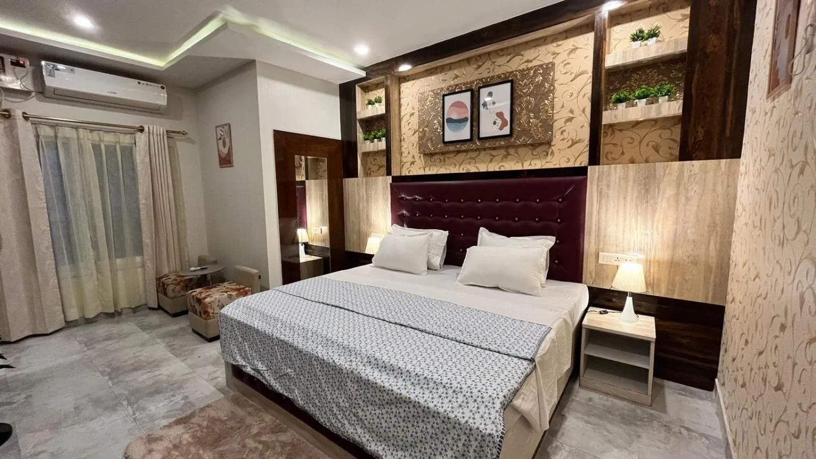 Bed in 7 Sisters Homestay