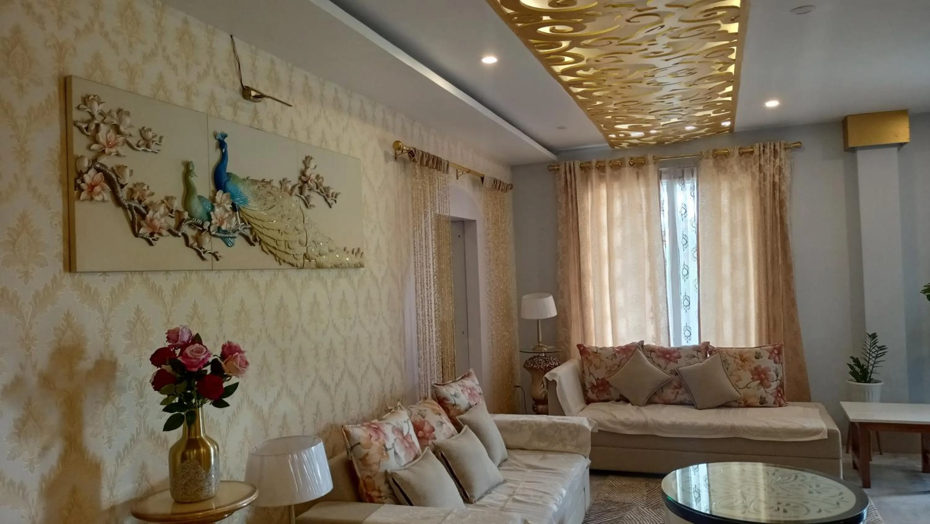 Living room in 7 Sisters Homestay