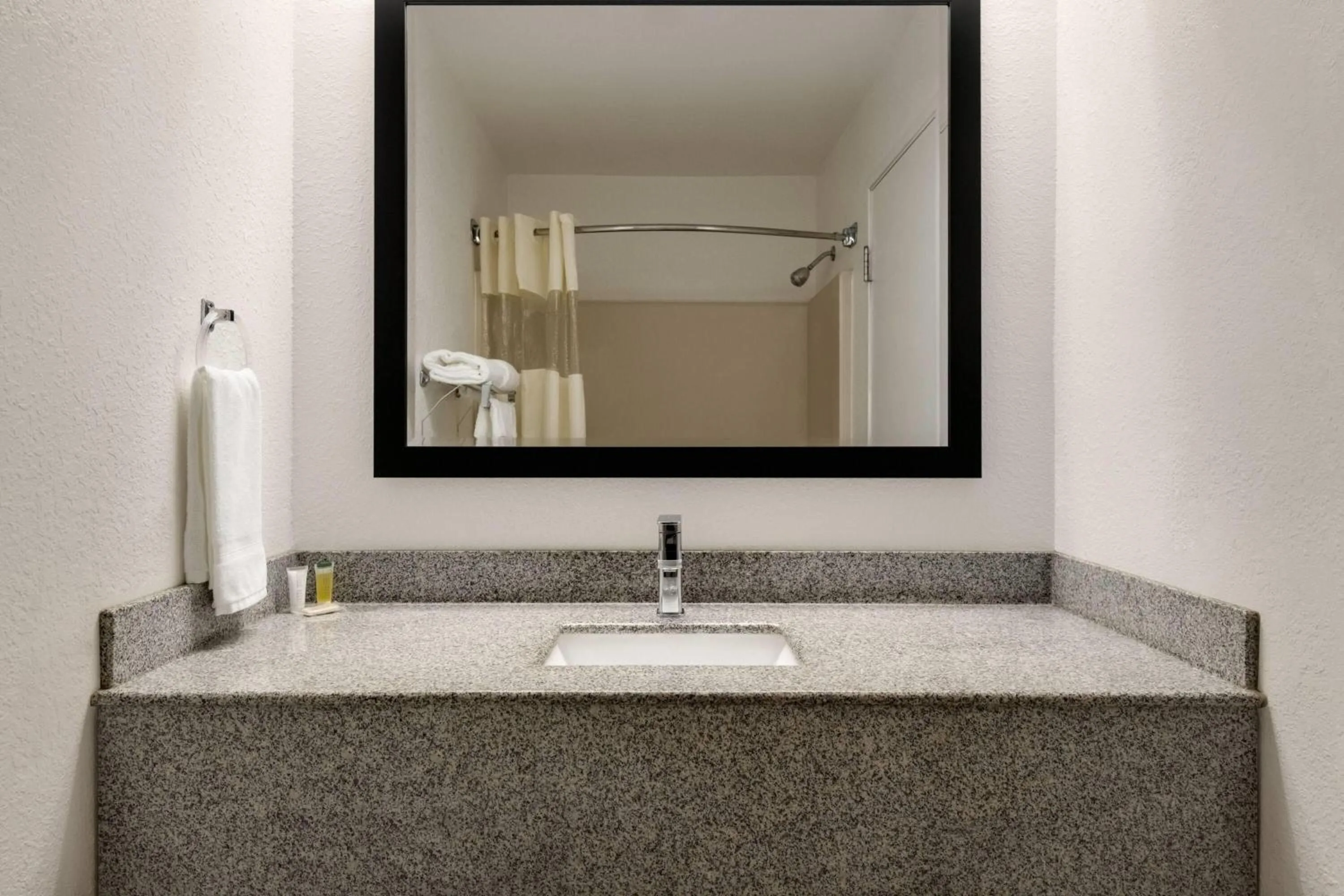 Bathroom in Days Inn by Wyndham Lexington