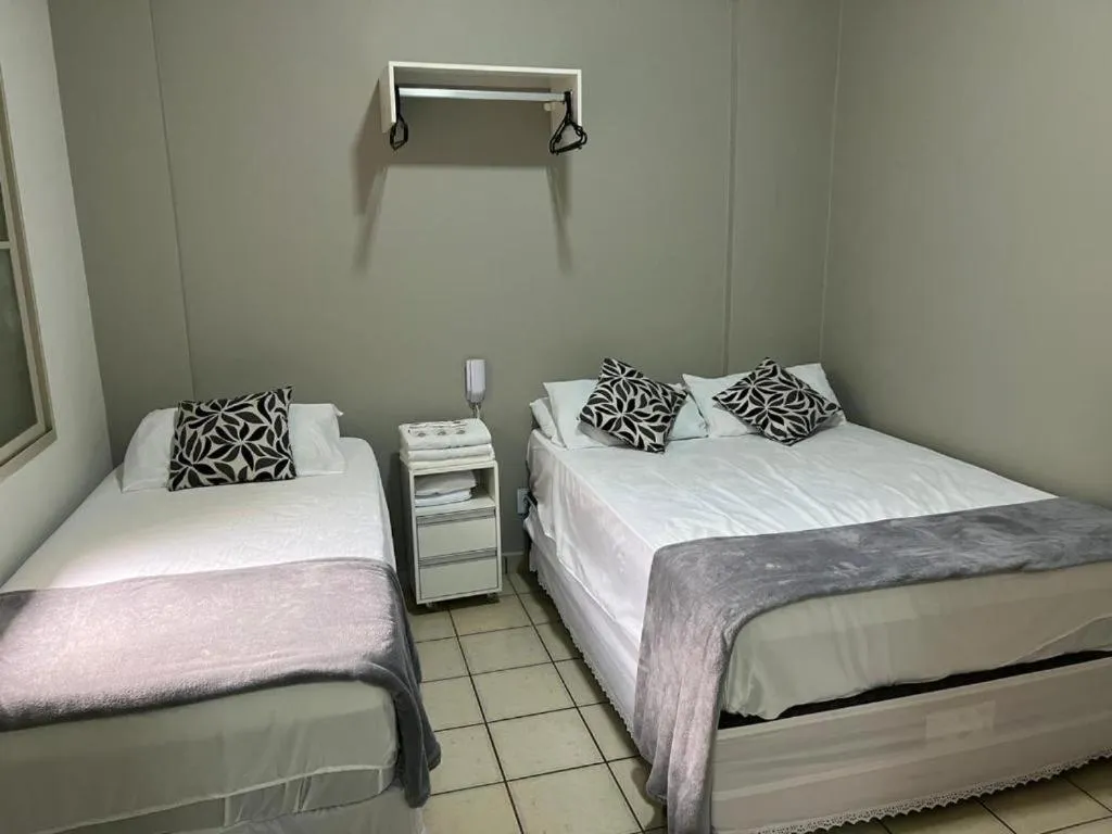 Bed in Hotel Apiacas