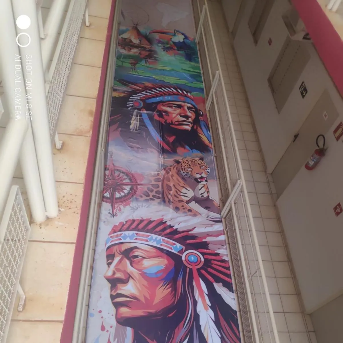 Decorative detail in Hotel Apiacas