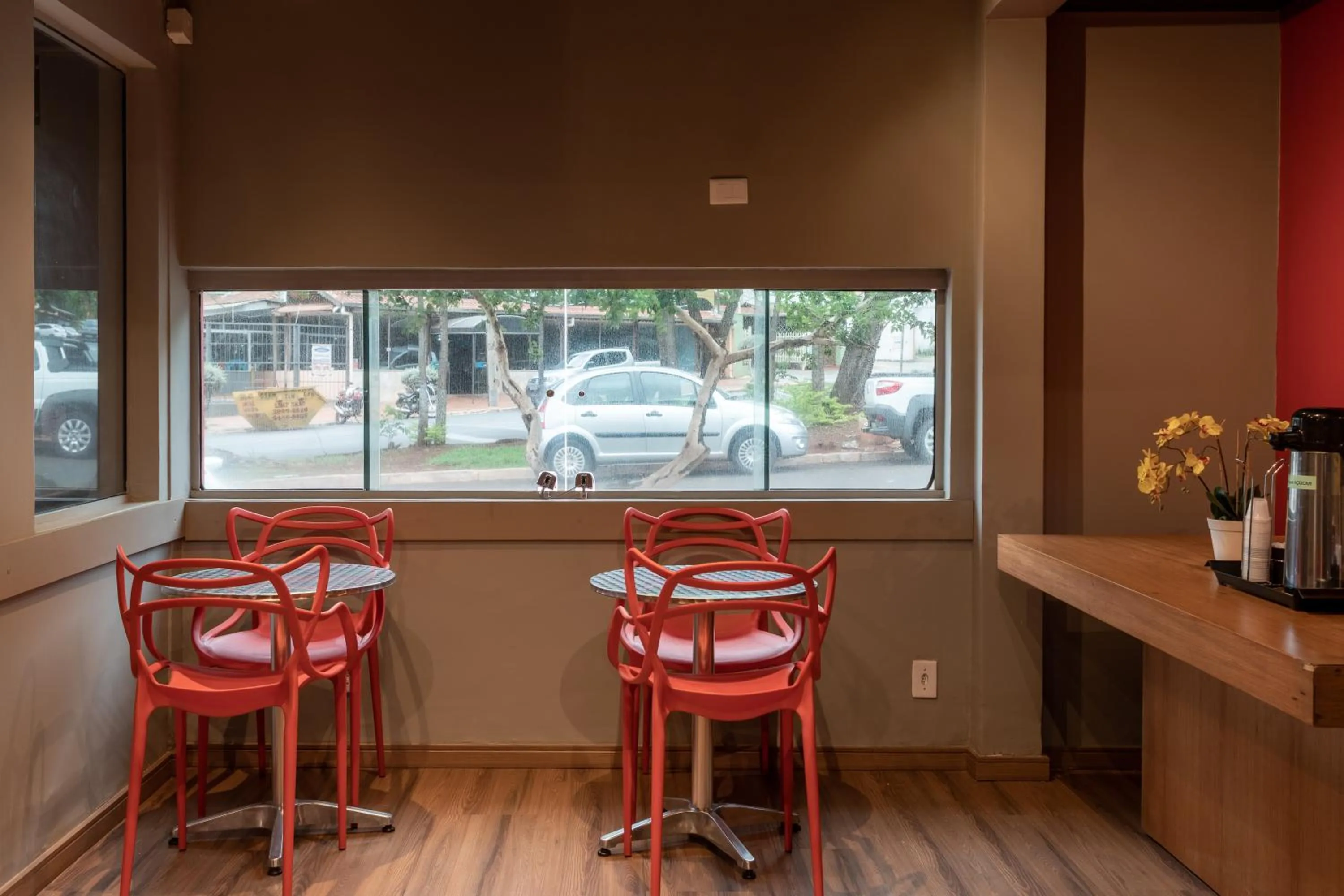 Dining area in Hotel Apiacas