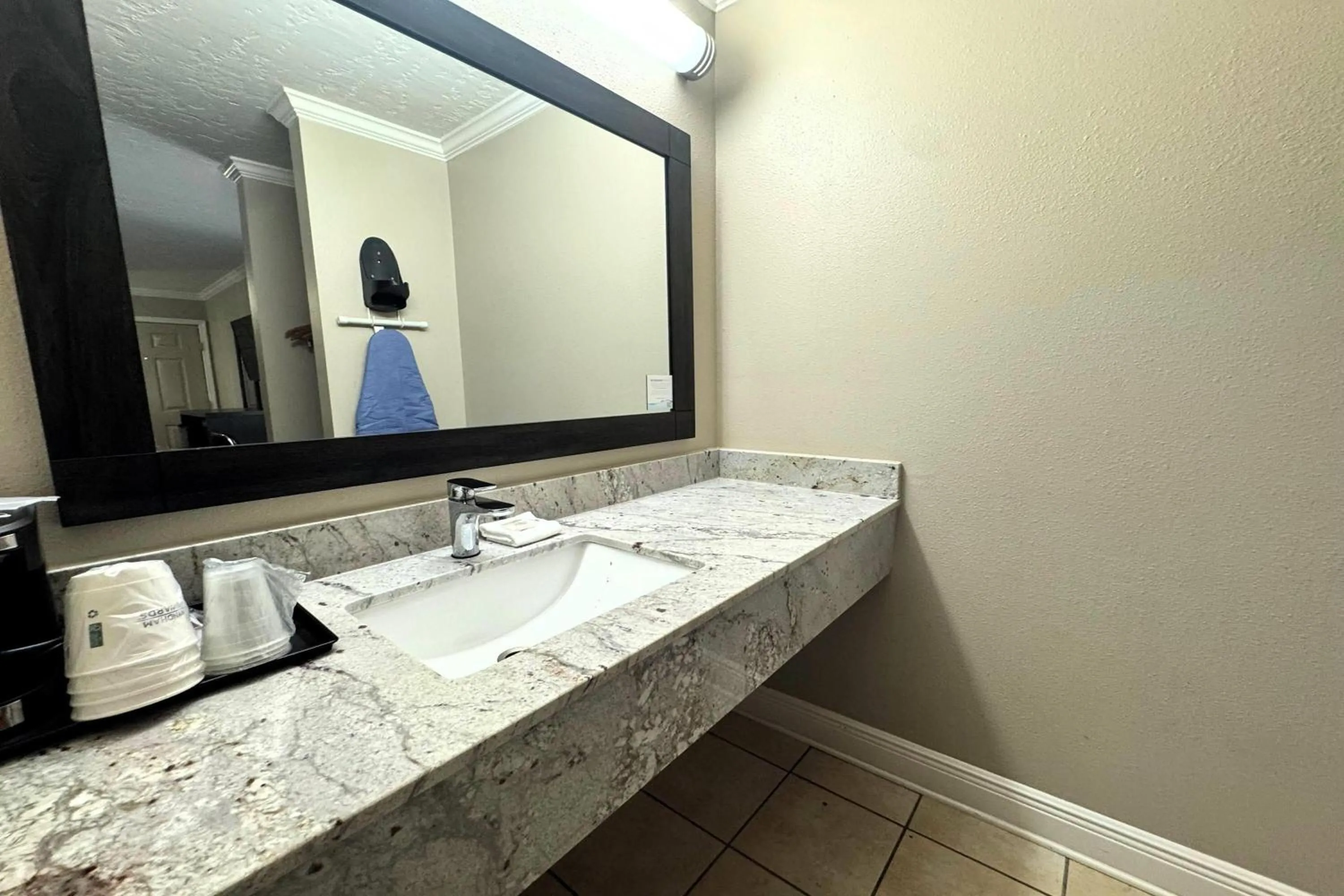 Bathroom in Super 8 by Wyndham Picayune