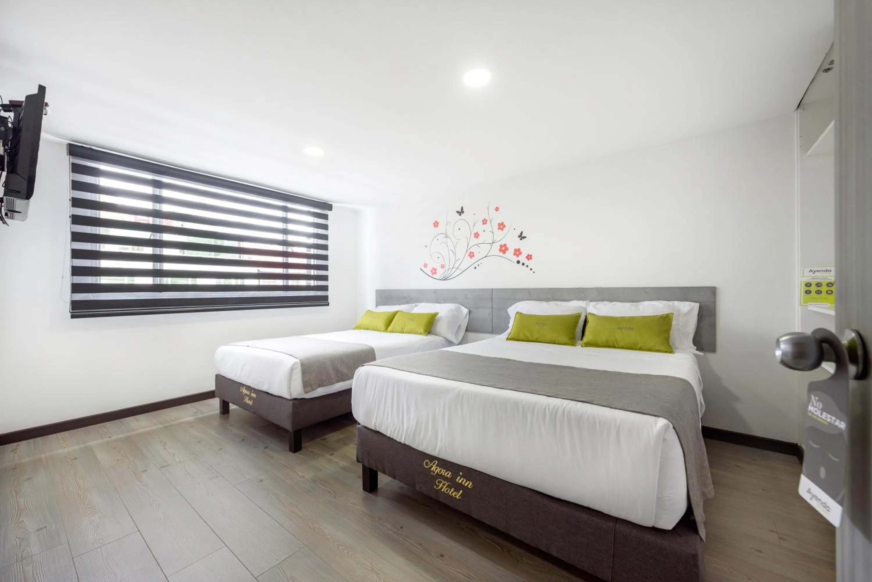 Bed in Ayenda 1024 Agora Inn Hotel