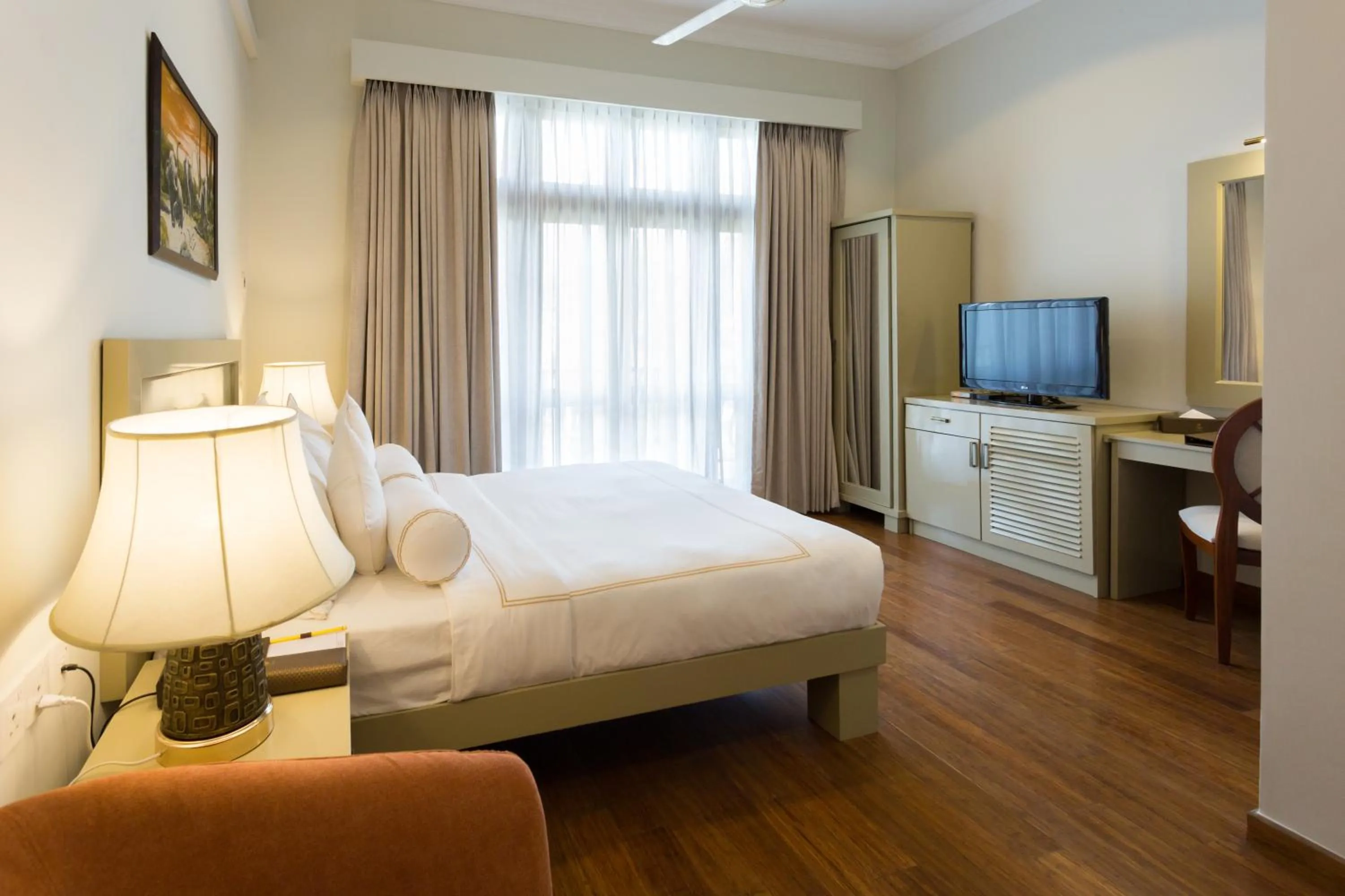 Bed in Serene Villa 38