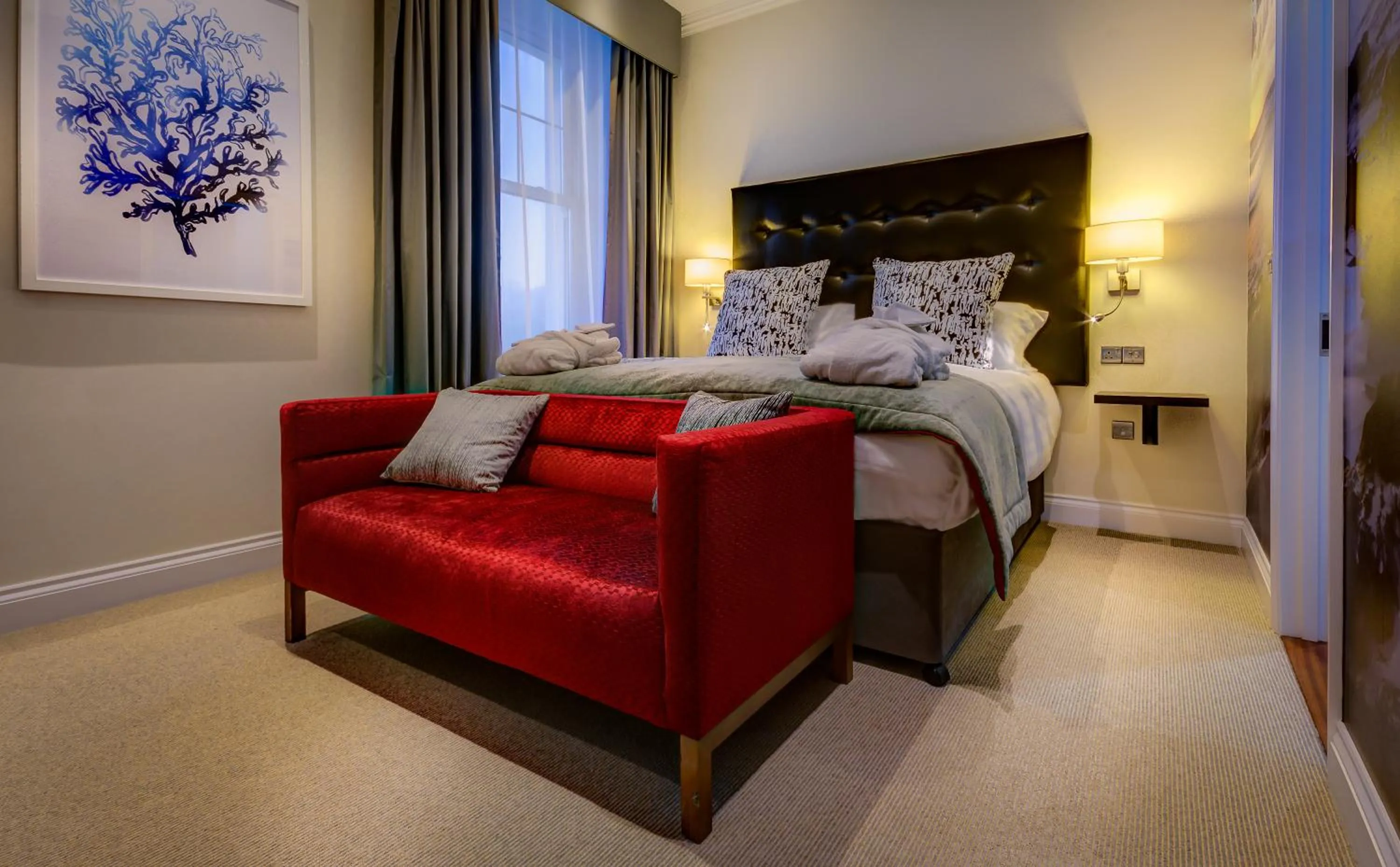 Bedroom, Bed in Hythe Imperial Hotel, Spa & Golf