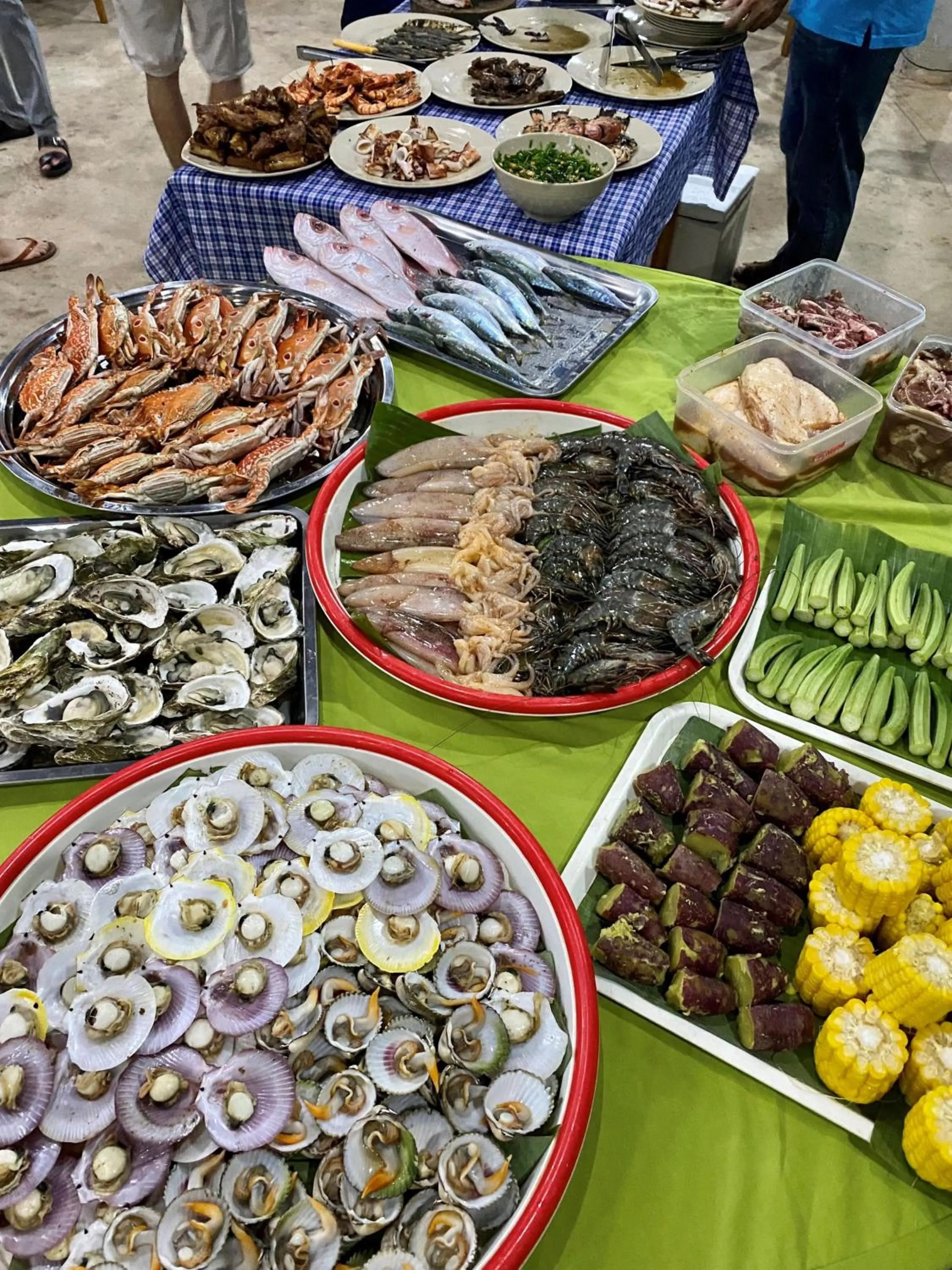 BBQ facilities in Me bungalow beach resort