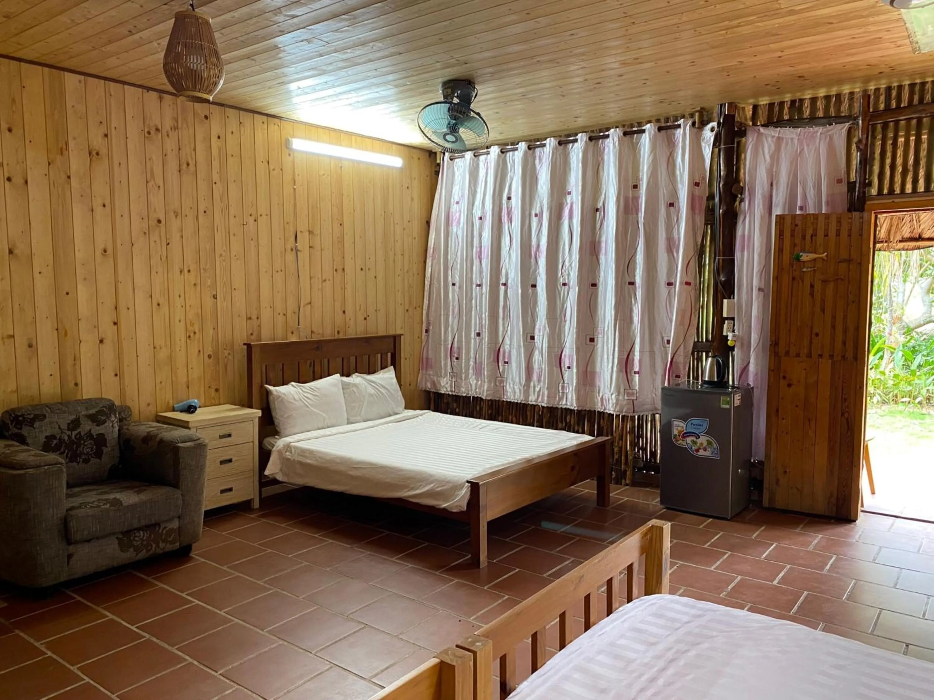 Bedroom in Me bungalow beach resort