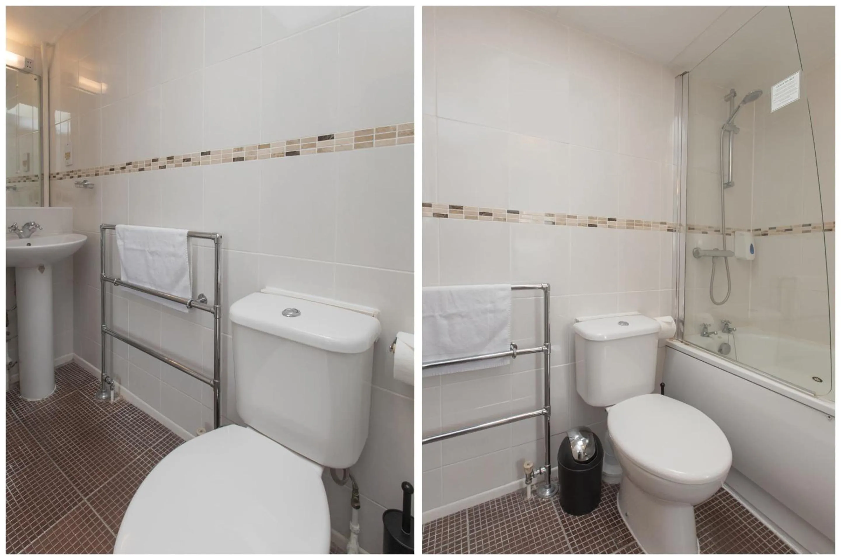 Bathroom in OYO Stade Court Hotel