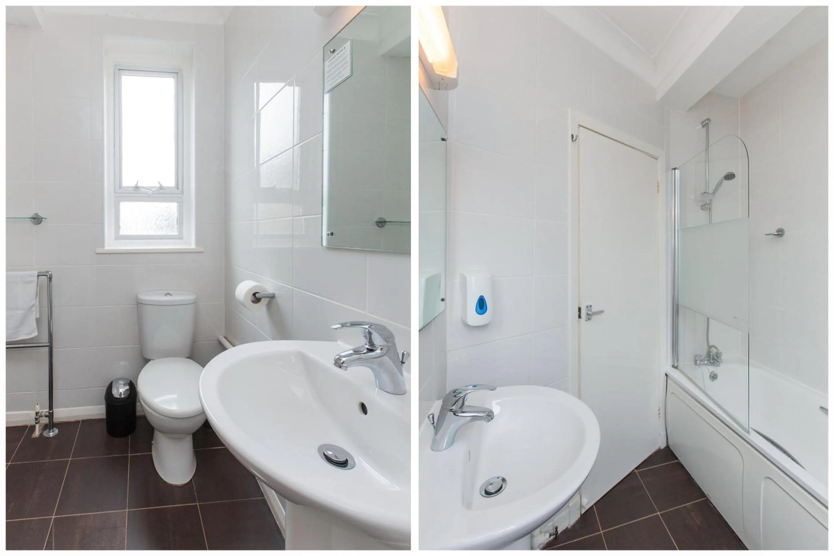 Bathroom in OYO Stade Court Hotel