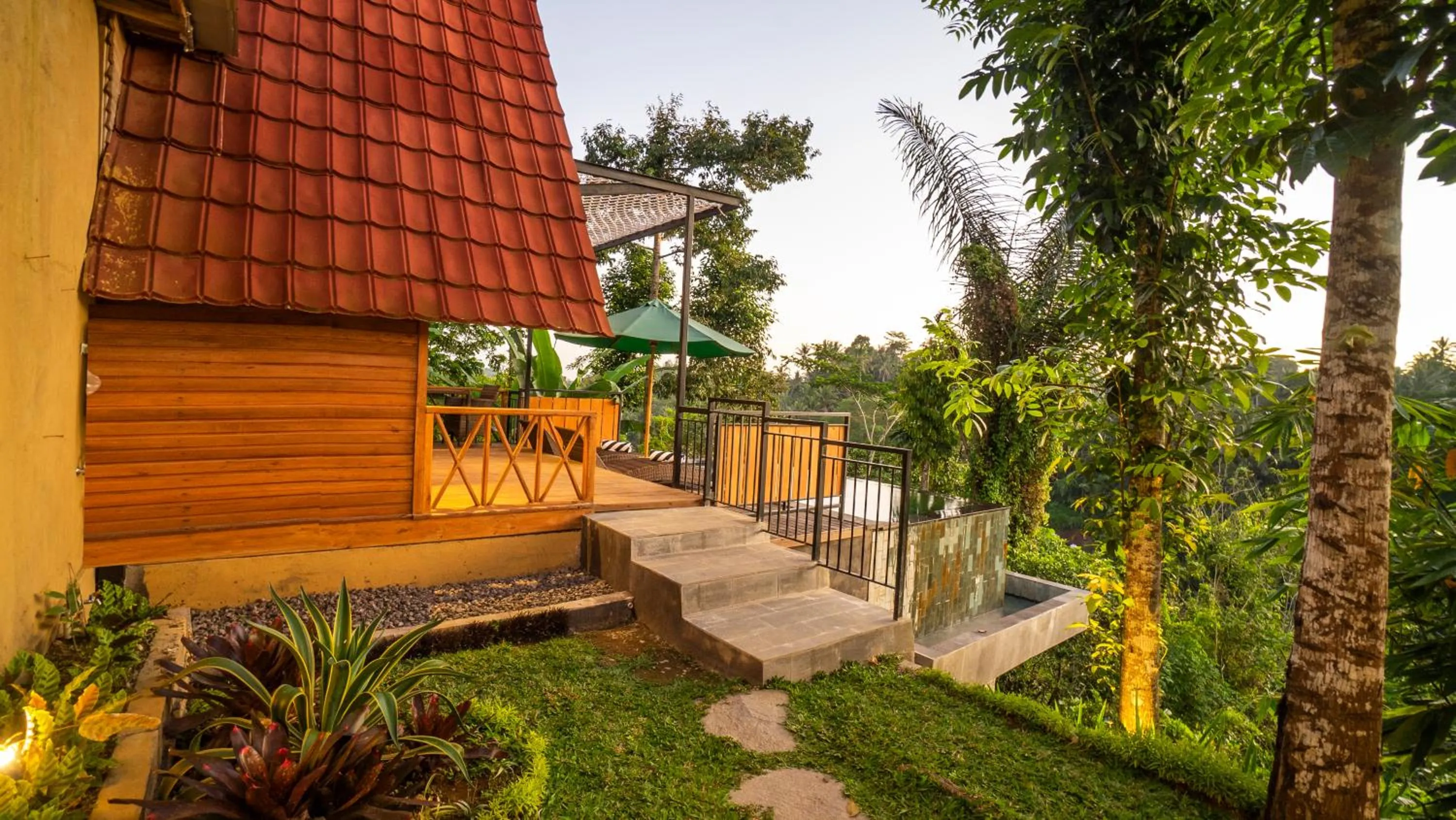 Area and facilities in Anja Villas Ubud