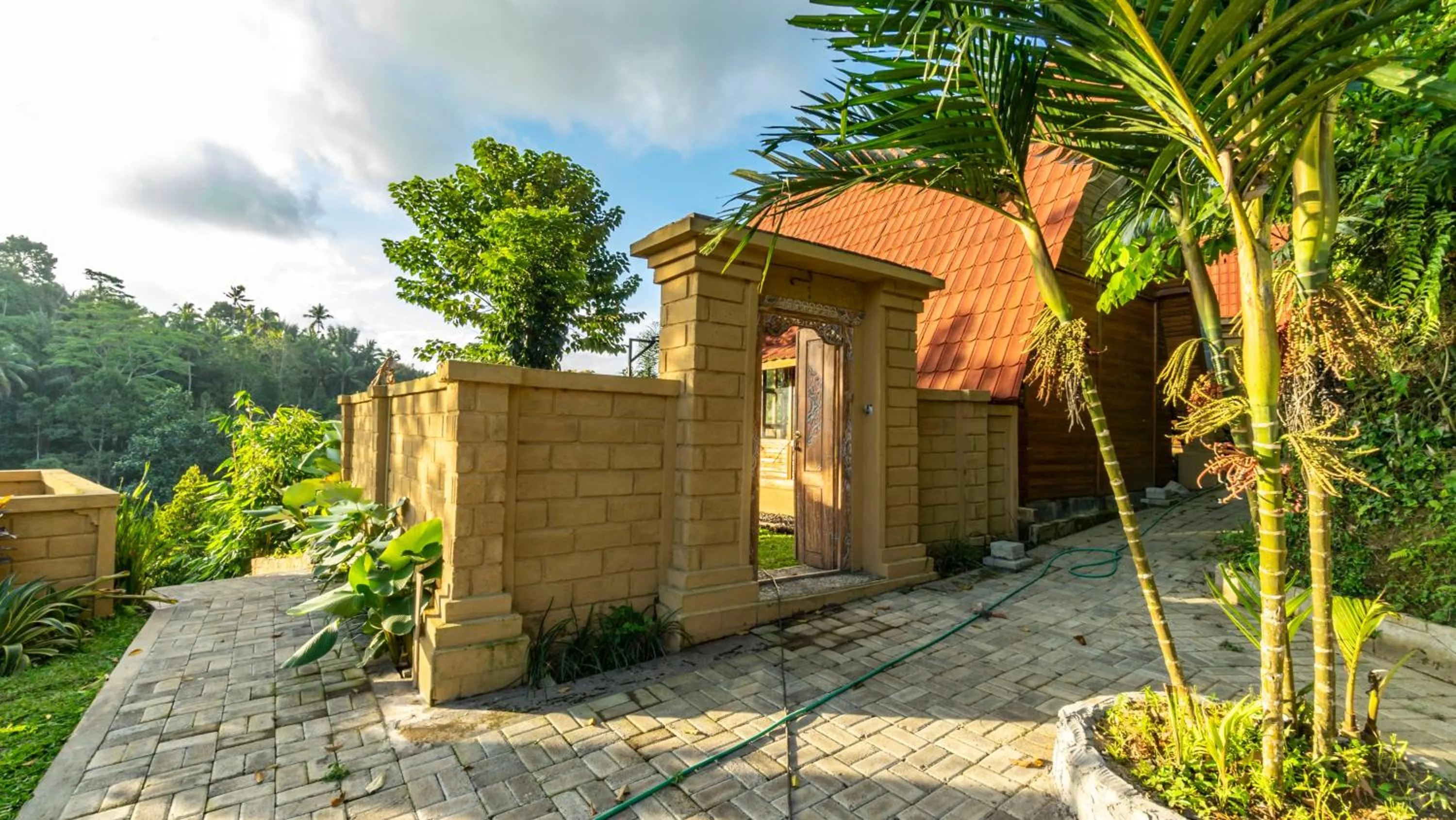 Facade/entrance in Anja Villas Ubud