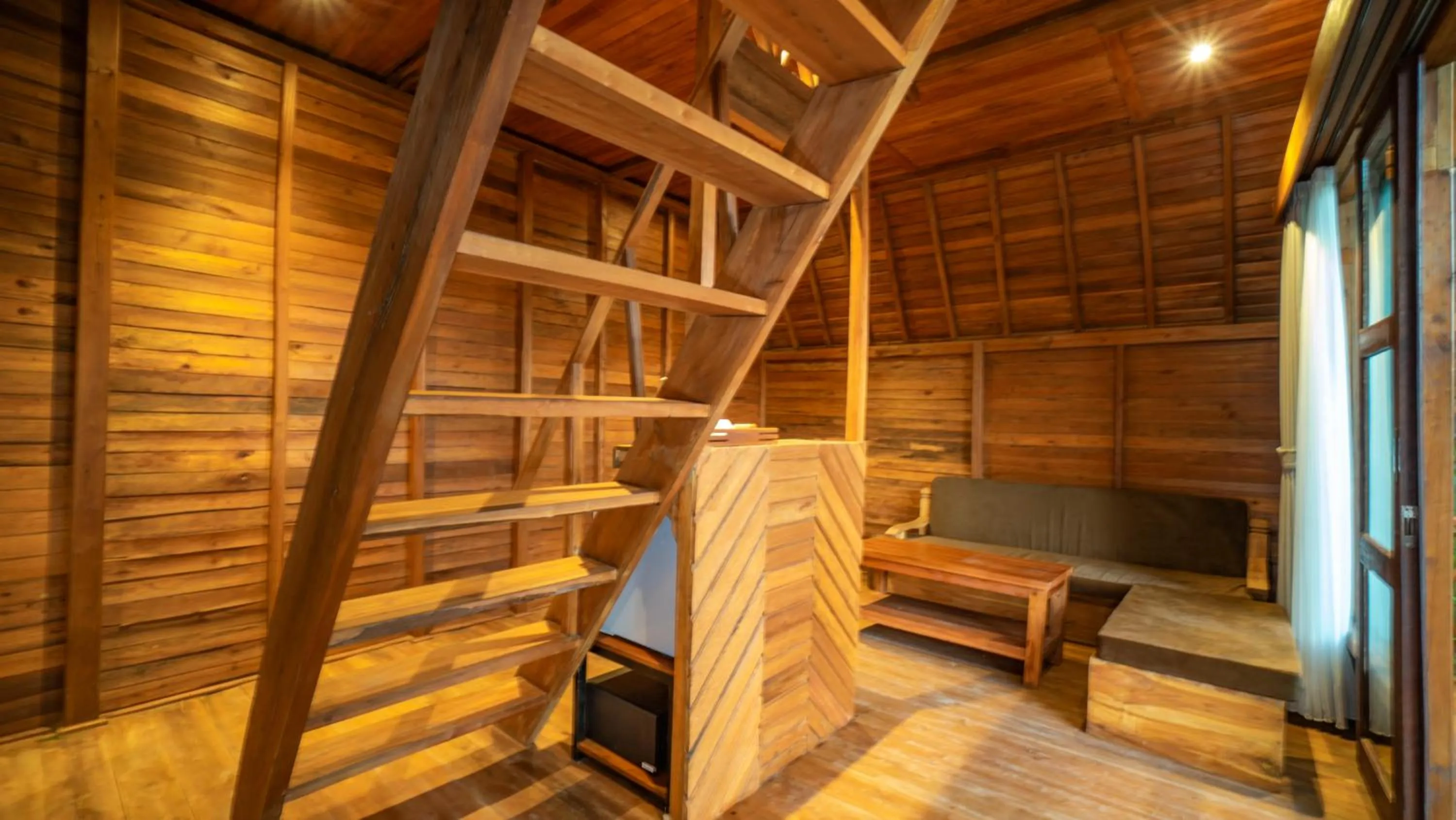 Living room in Anja Villas Ubud