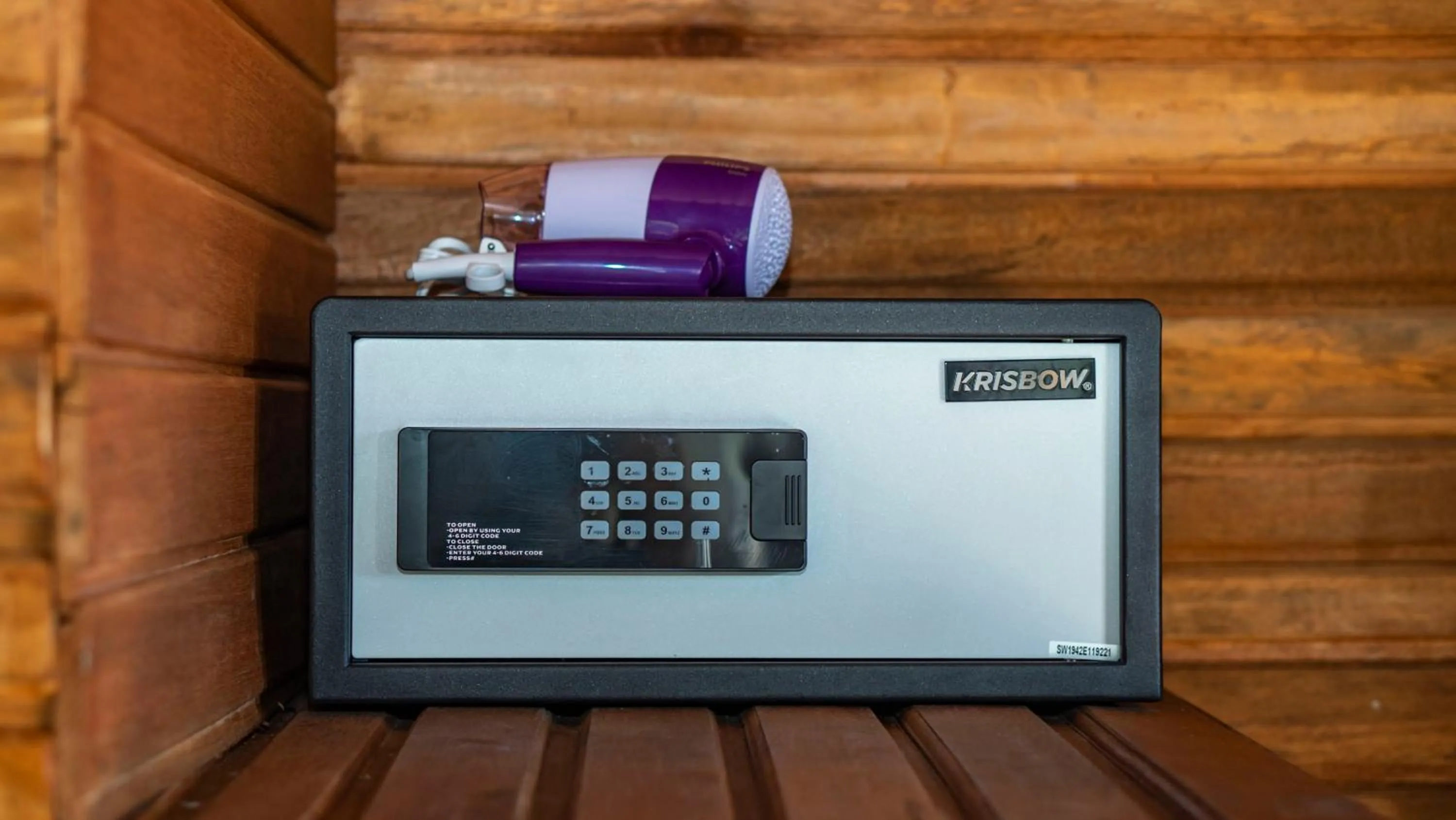 safe in Anja Villas Ubud