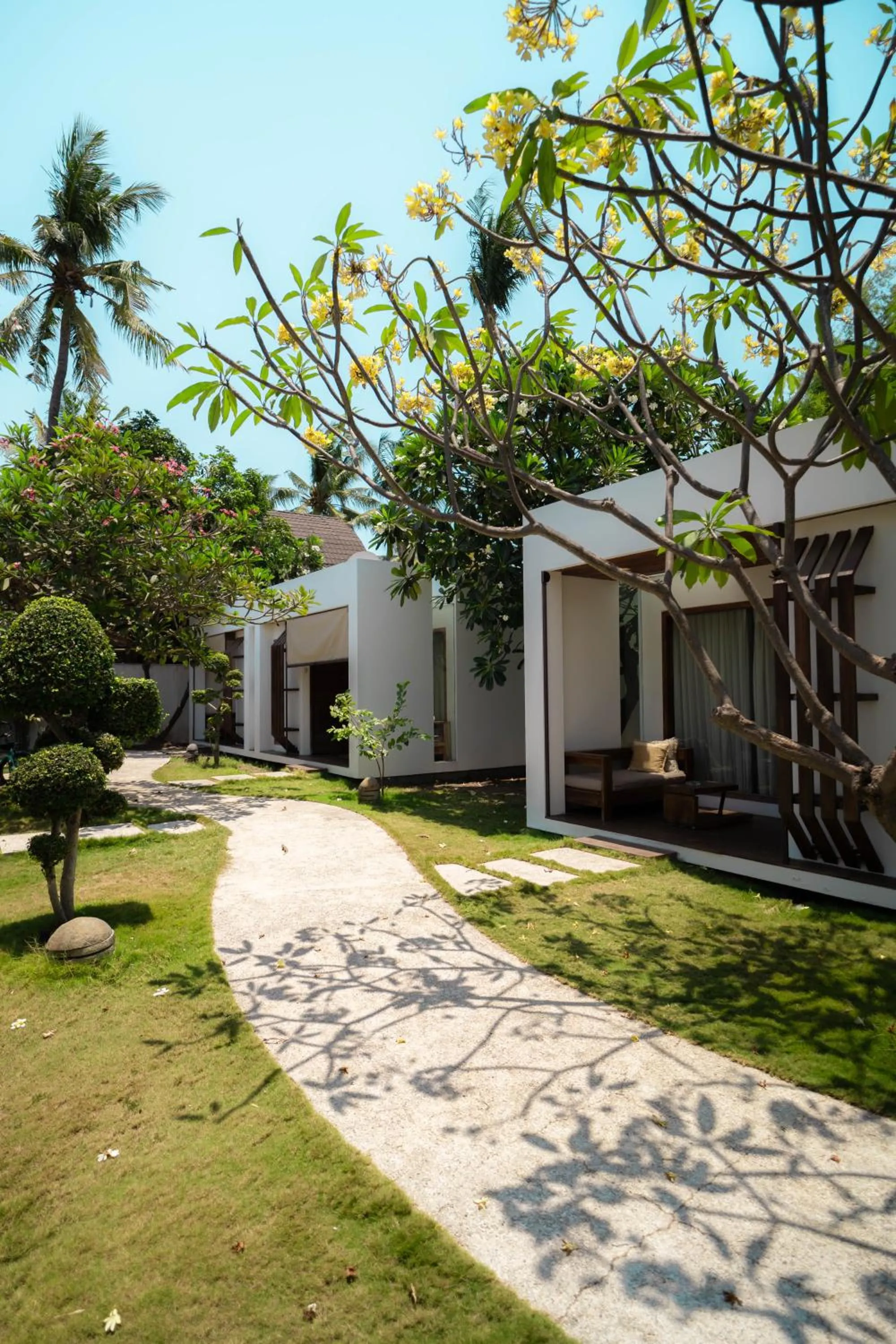 Natural landscape in Villa Nero