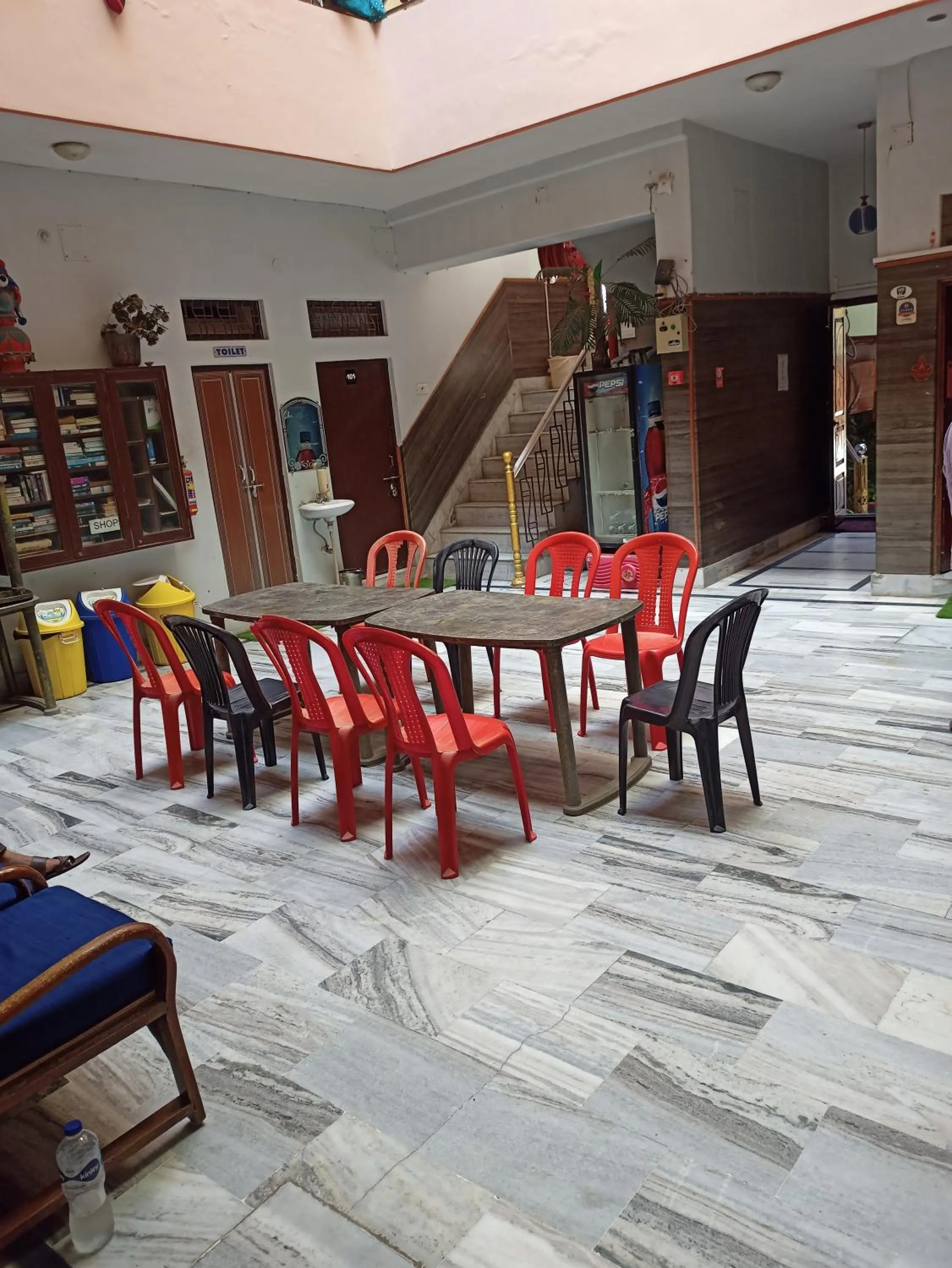 Dining area in Teerth Guest House