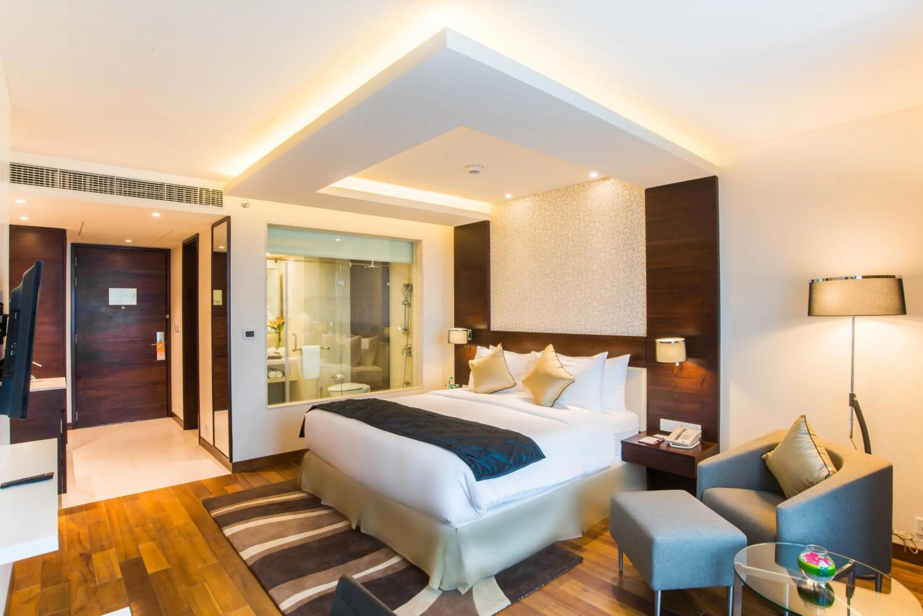 Bedroom, Bed in Howard Johnson By Wyndham, Hebbal, Bengaluru