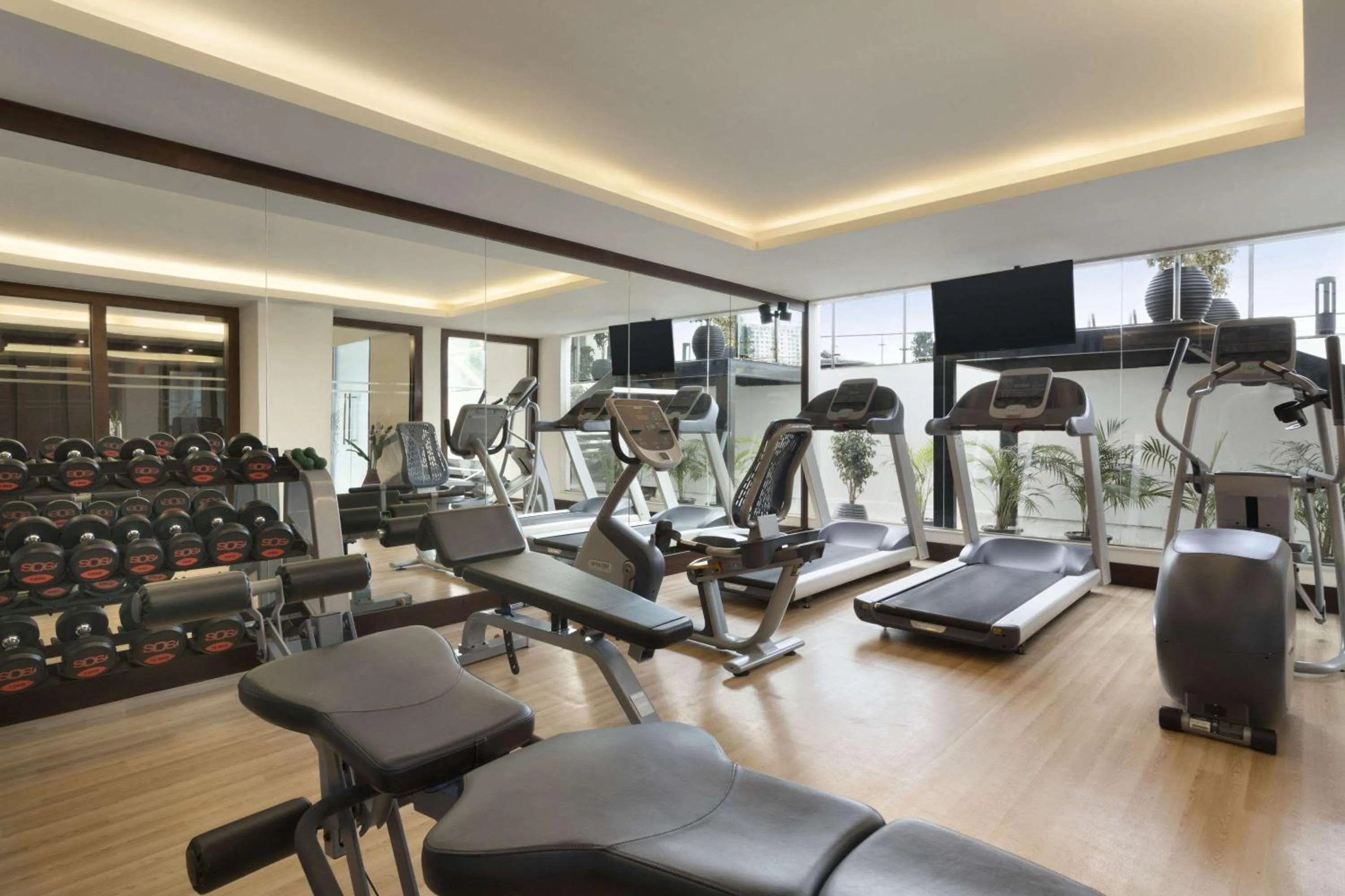 Fitness centre/facilities in Howard Johnson By Wyndham, Hebbal, Bengaluru