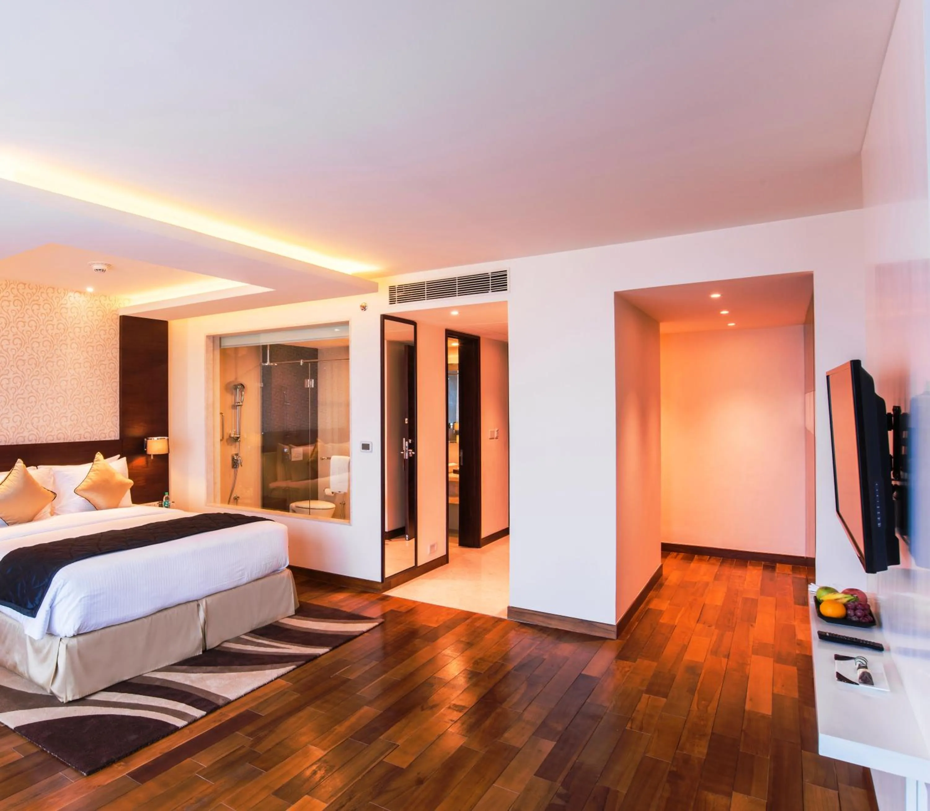 Bedroom, Bed in Howard Johnson By Wyndham, Hebbal, Bengaluru