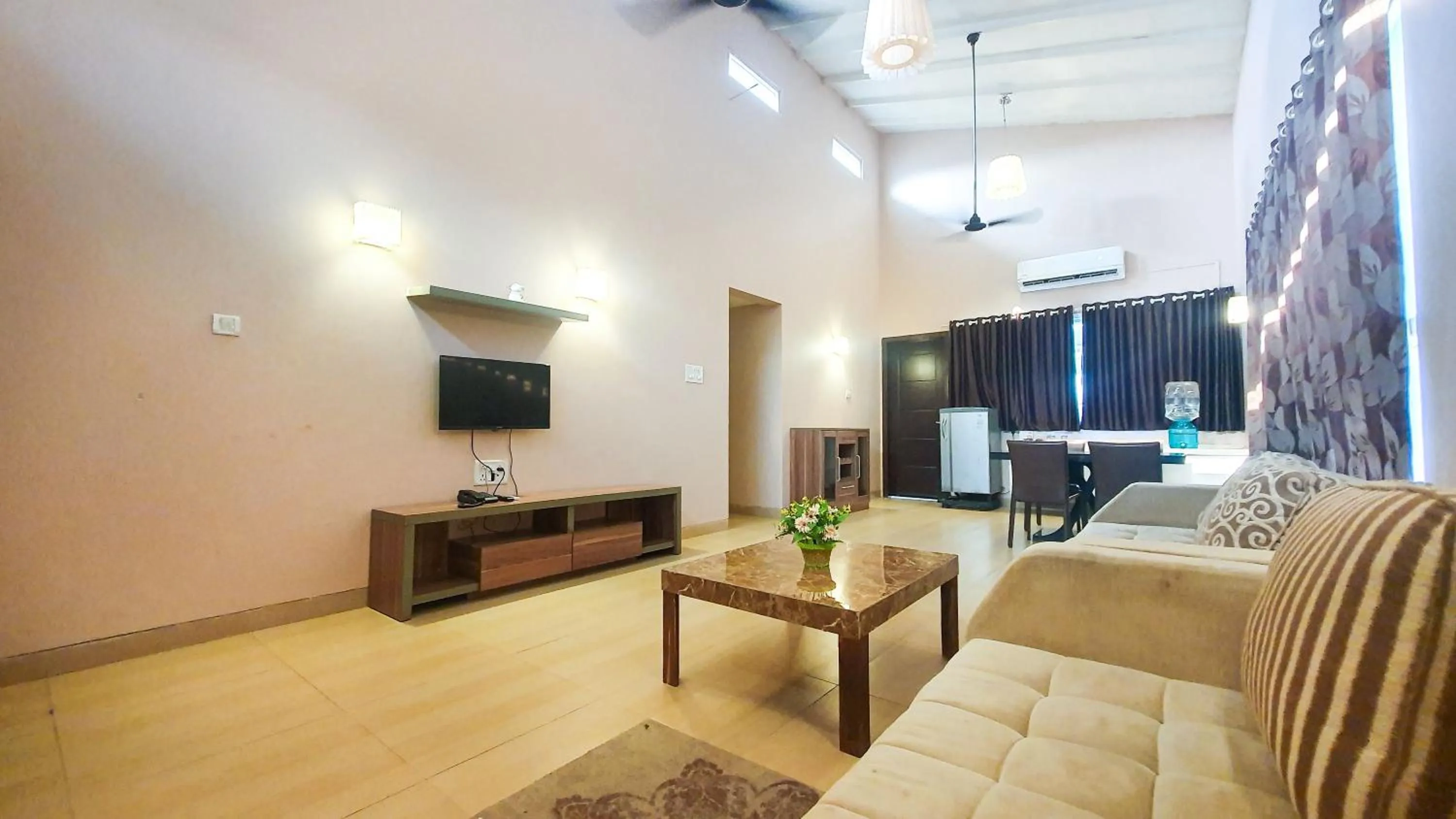 TV and multimedia, Bed in Rainforest Resort and Spa, Igatpuri -Nature's Luxury Awaits