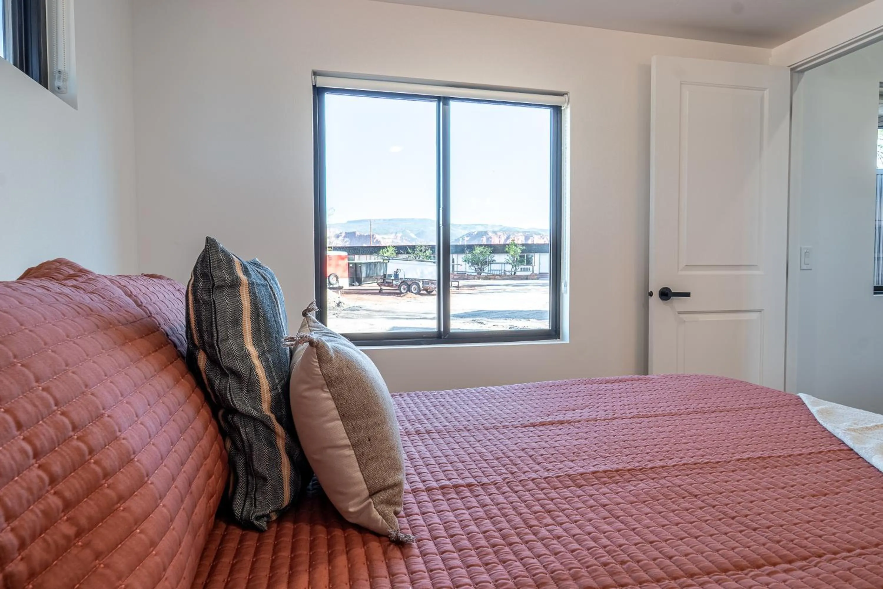 Bed in Casitas at Capitol Reef