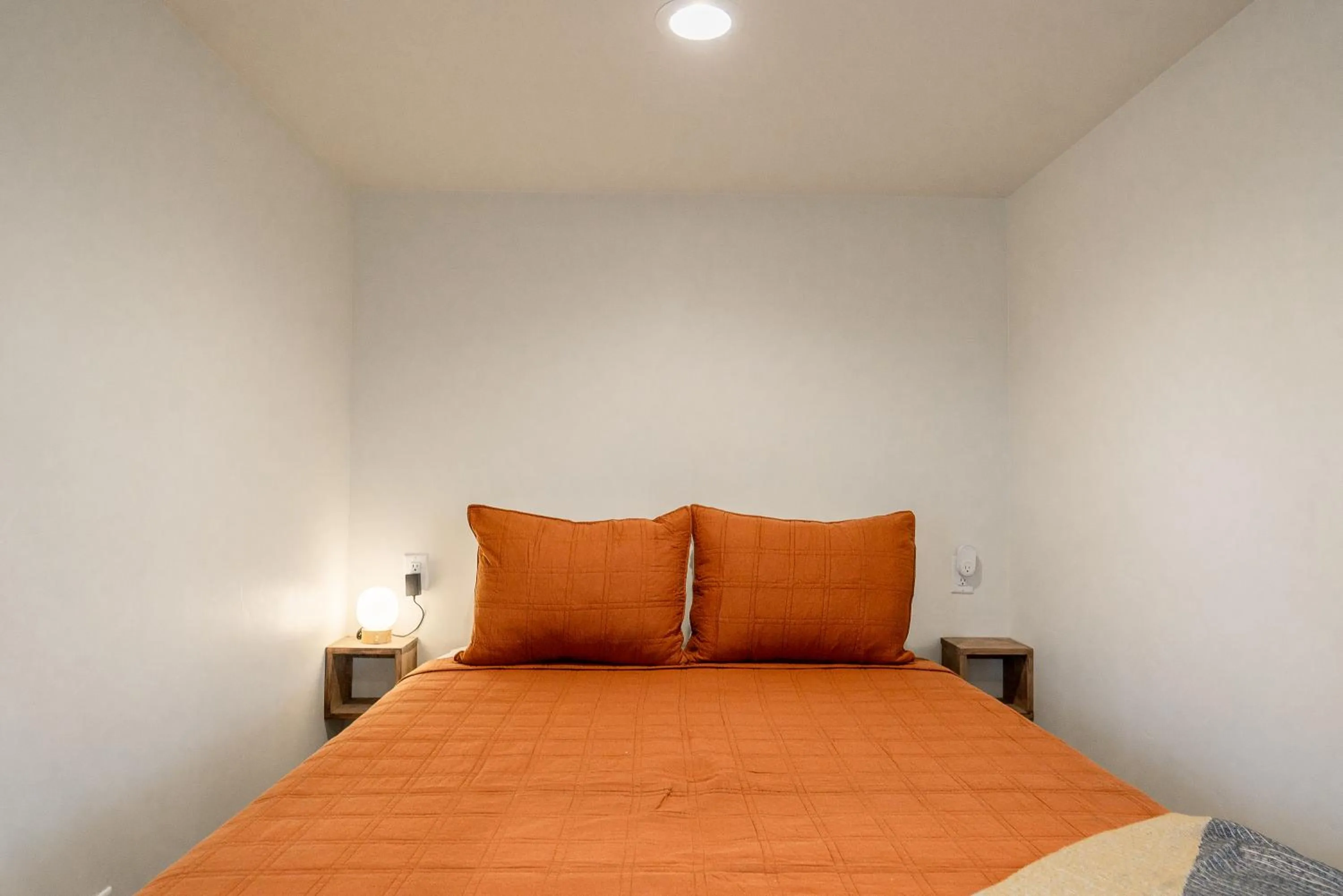 Bed in Casitas at Capitol Reef