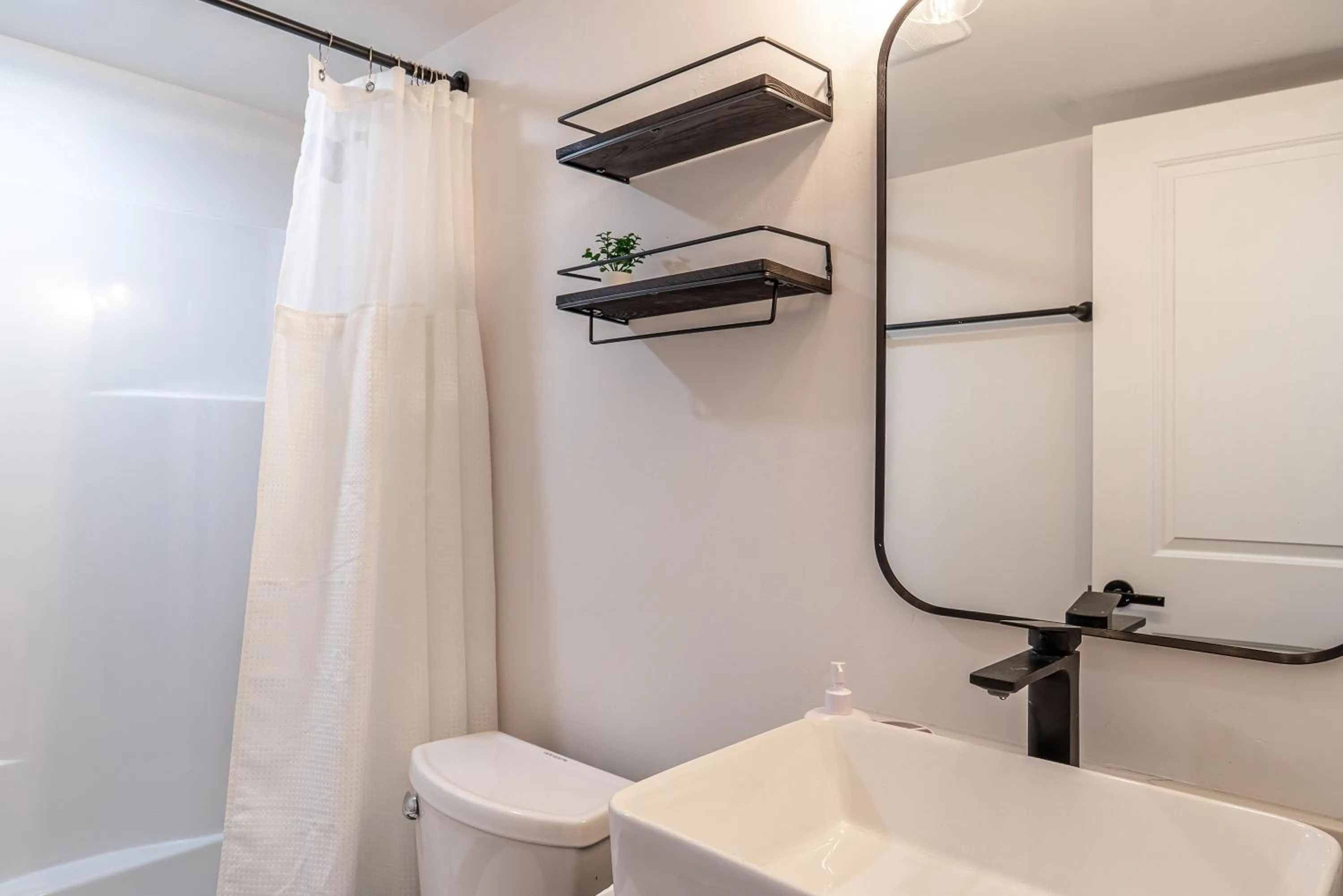 Shower in Casitas at Capitol Reef