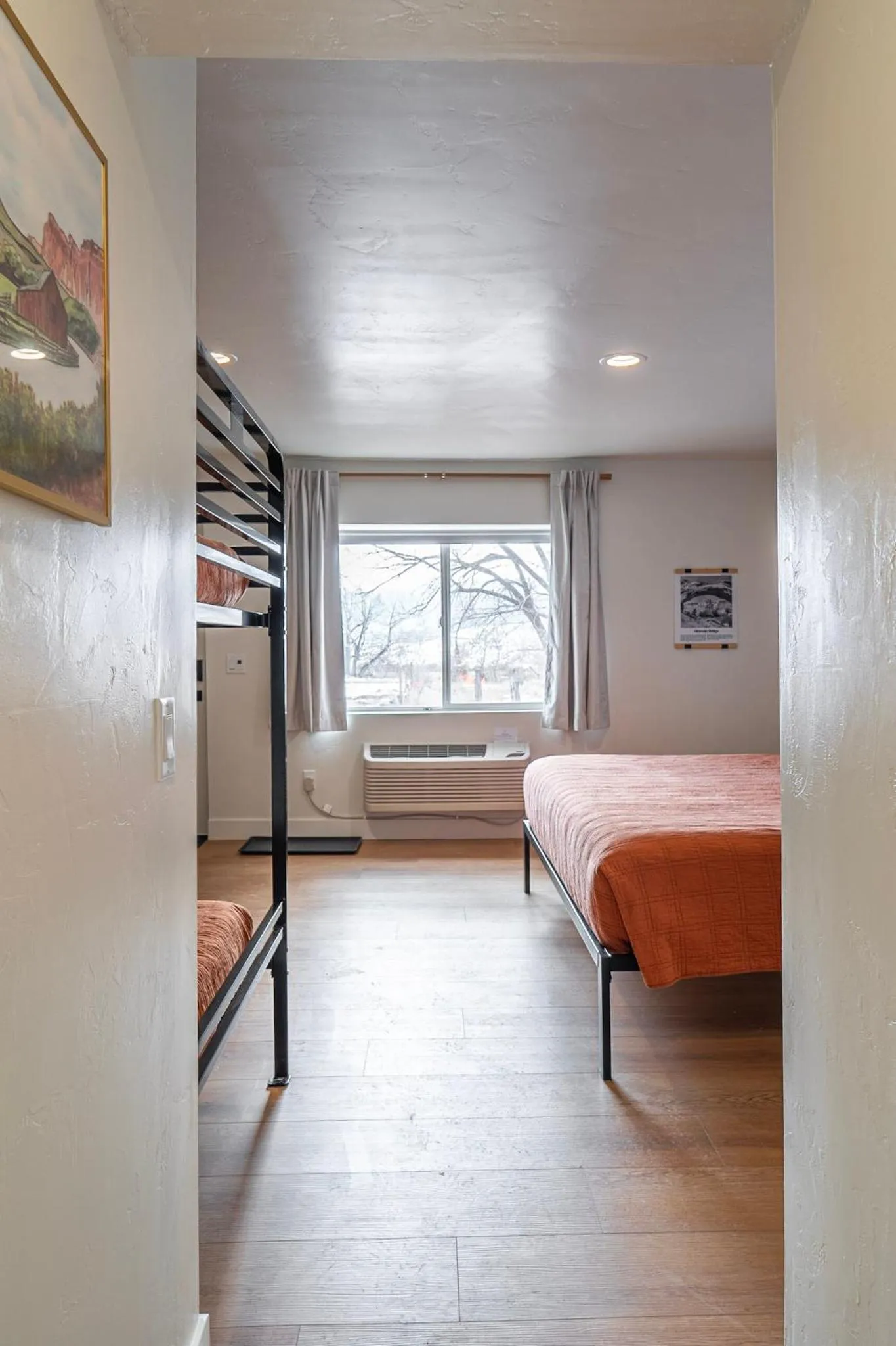 Bed in Casitas at Capitol Reef