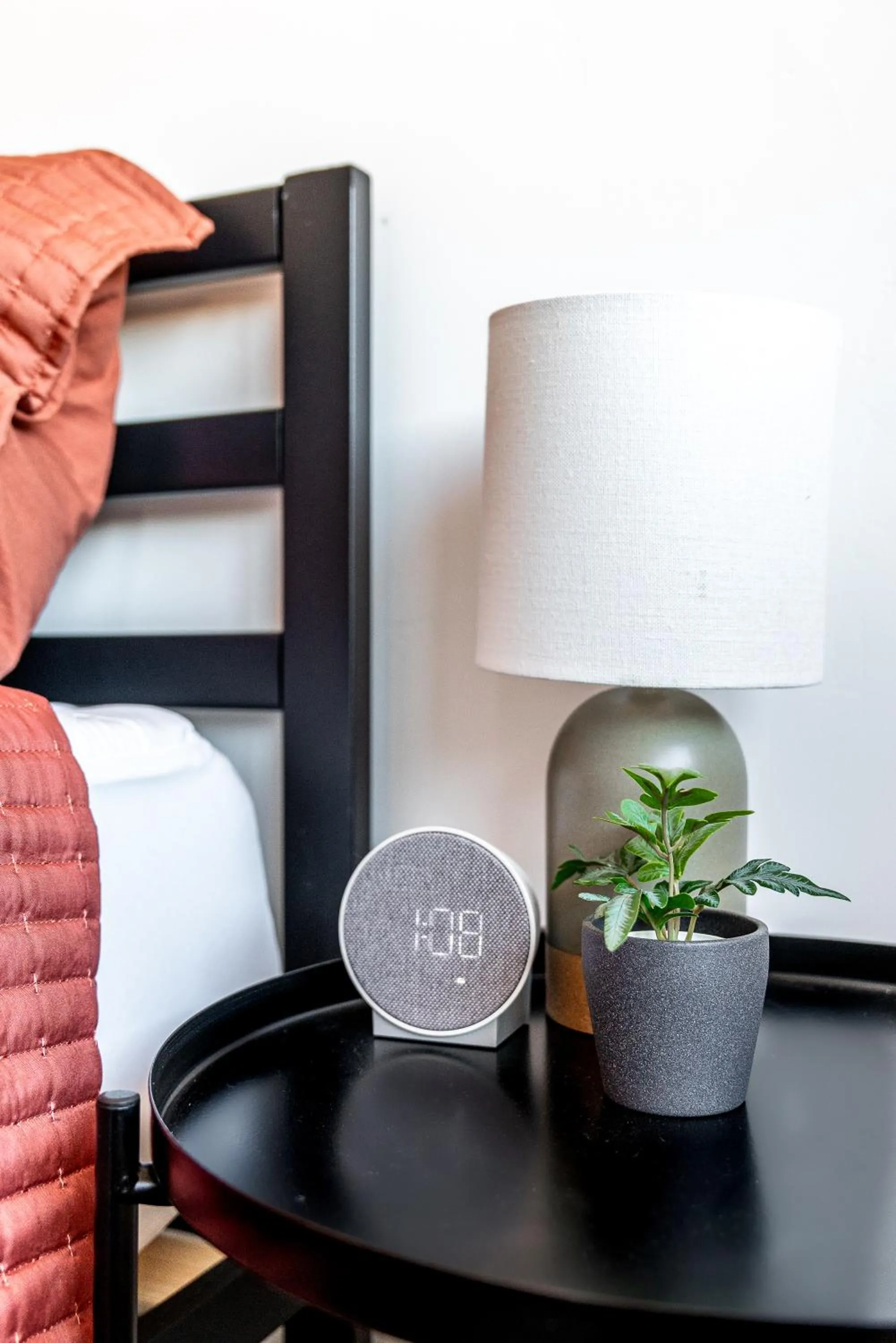 Bed in Casitas at Capitol Reef