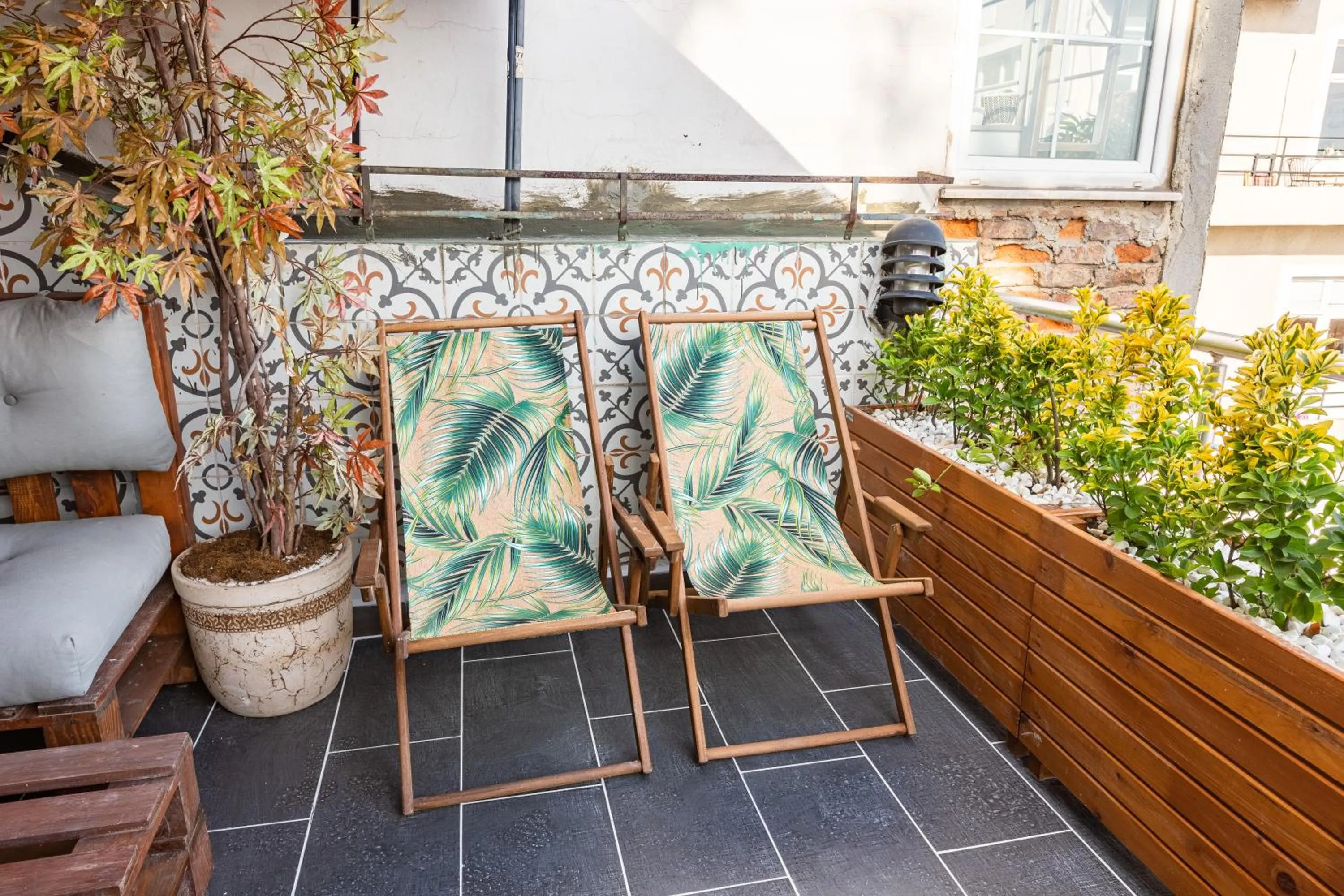 Balcony/Terrace in Ali Pasha Apartment