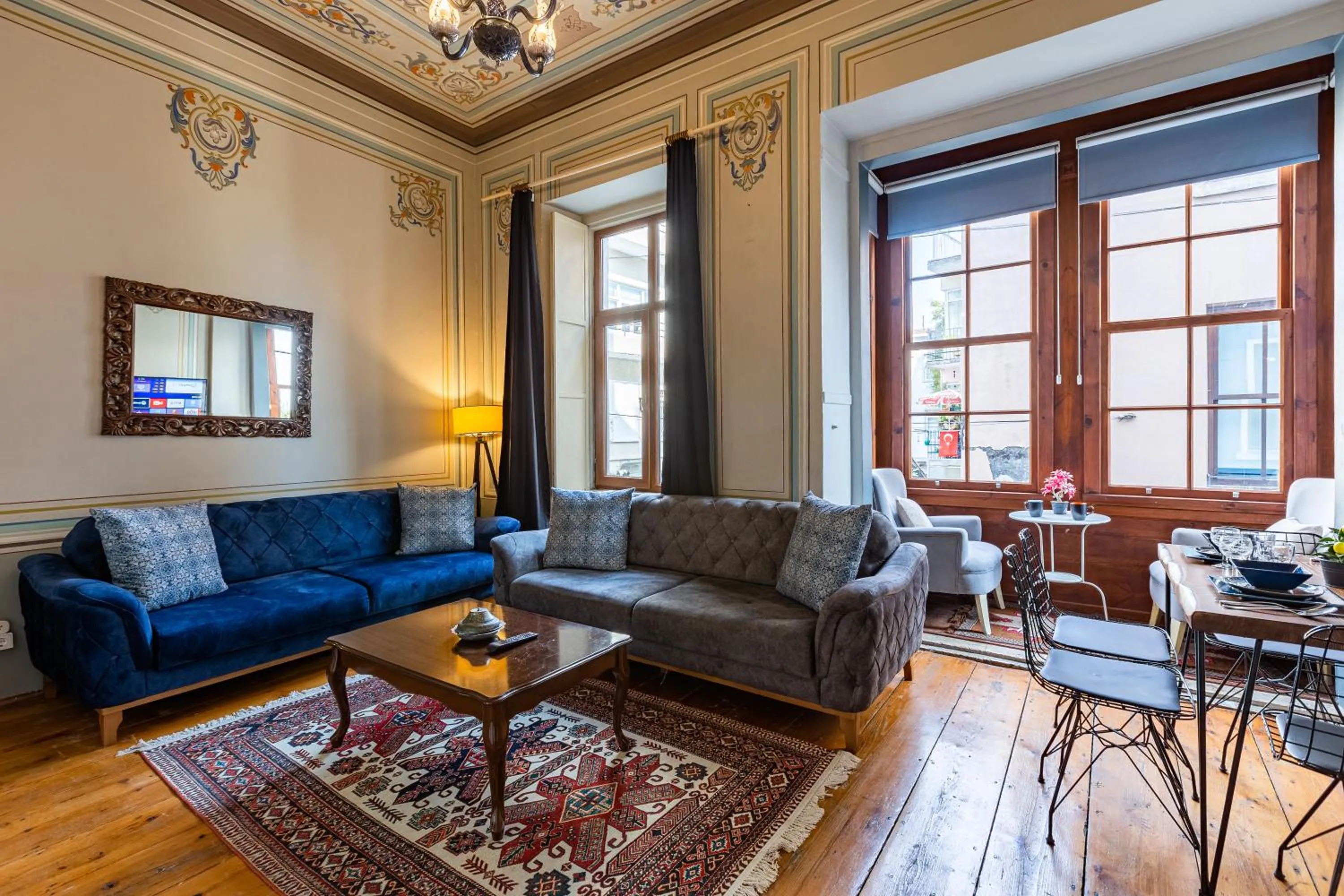 Living room in Ali Pasha Apartment