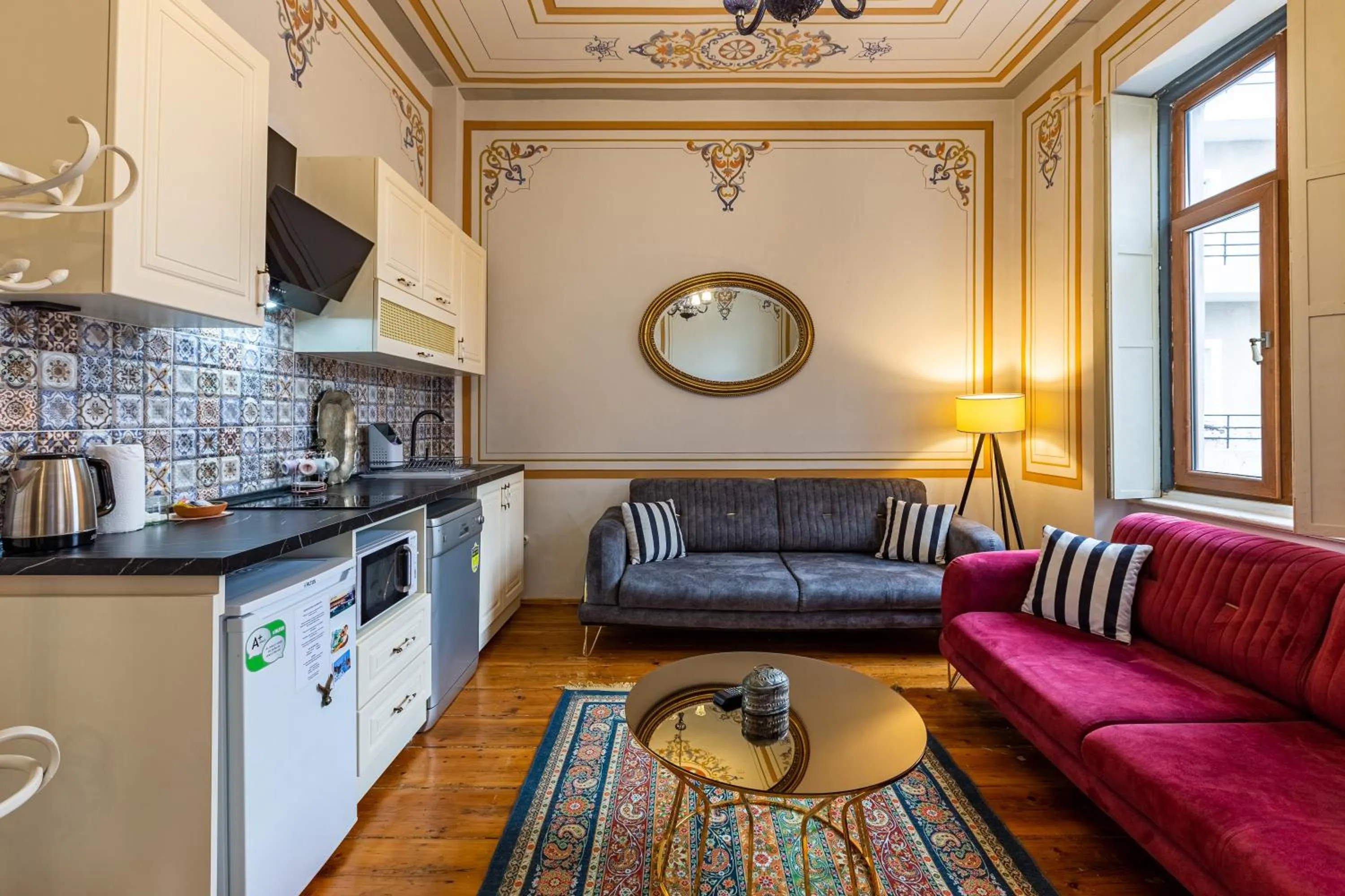 Living room in Ali Pasha Apartment