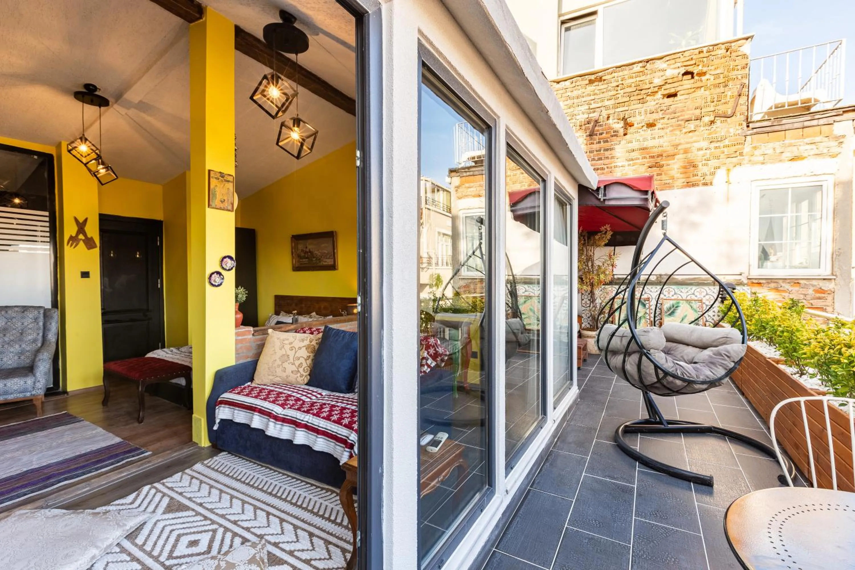 Balcony/Terrace in Ali Pasha Apartment
