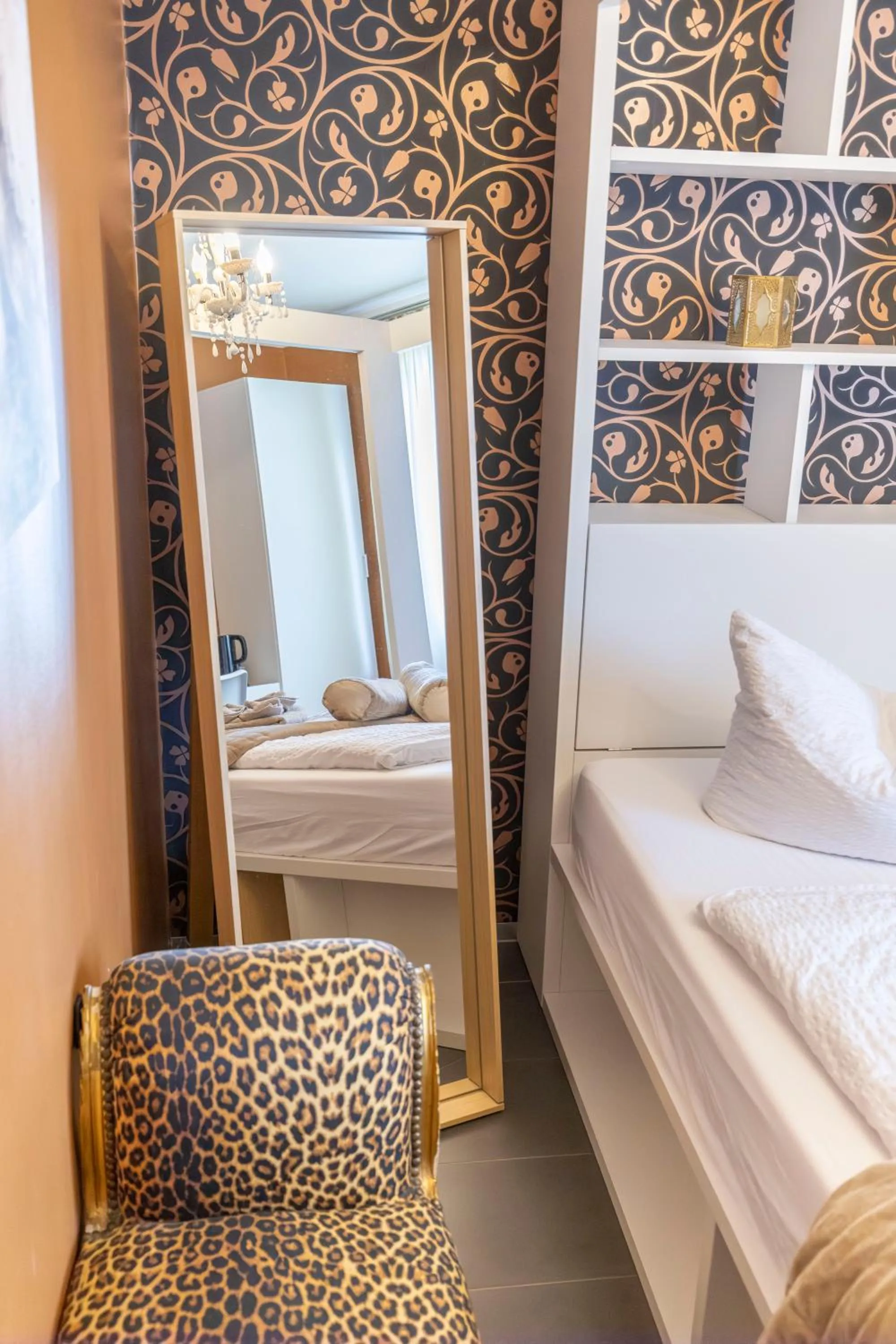 Bed in Pension Schlossidyll