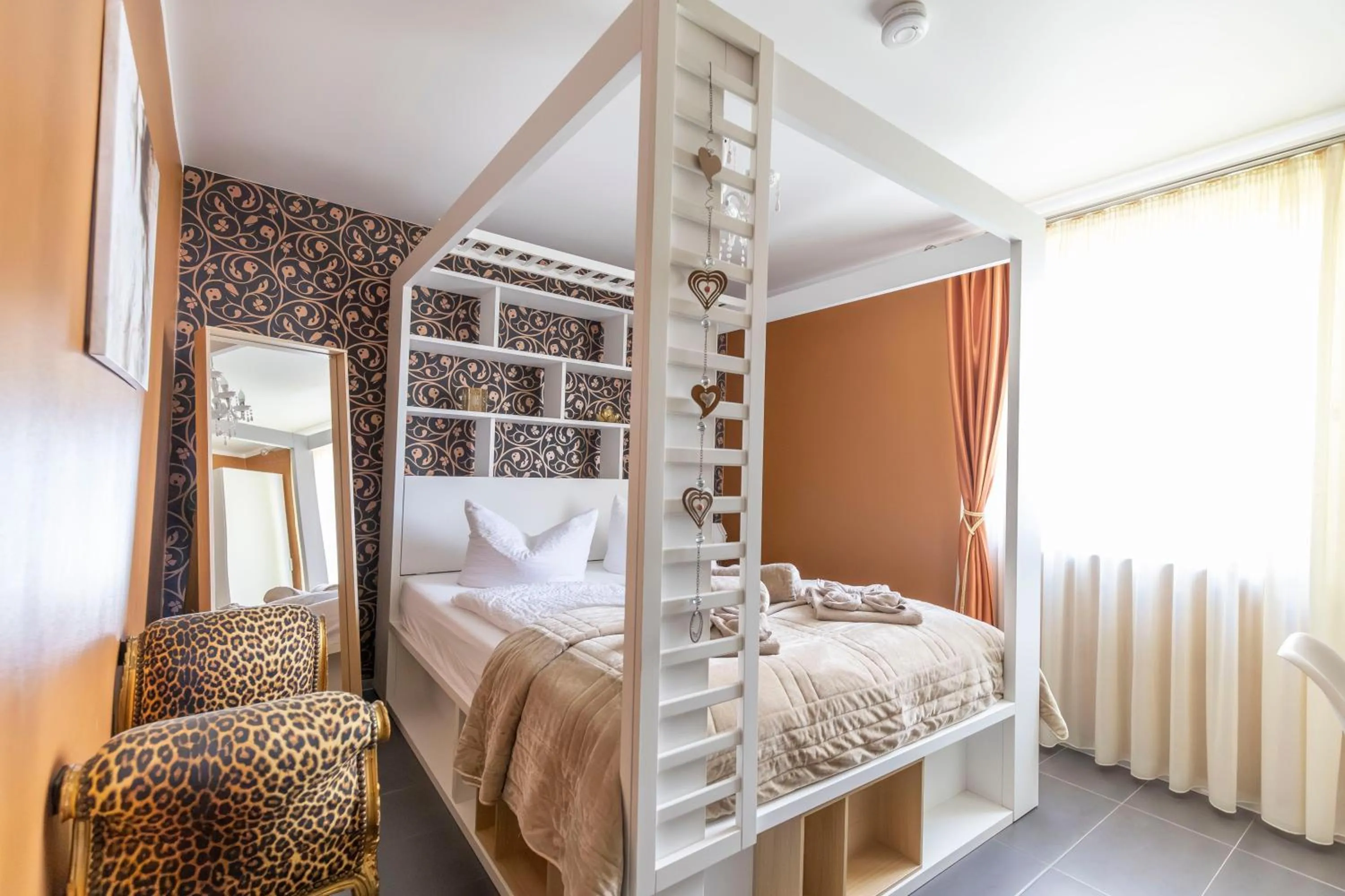 Bed in Pension Schlossidyll