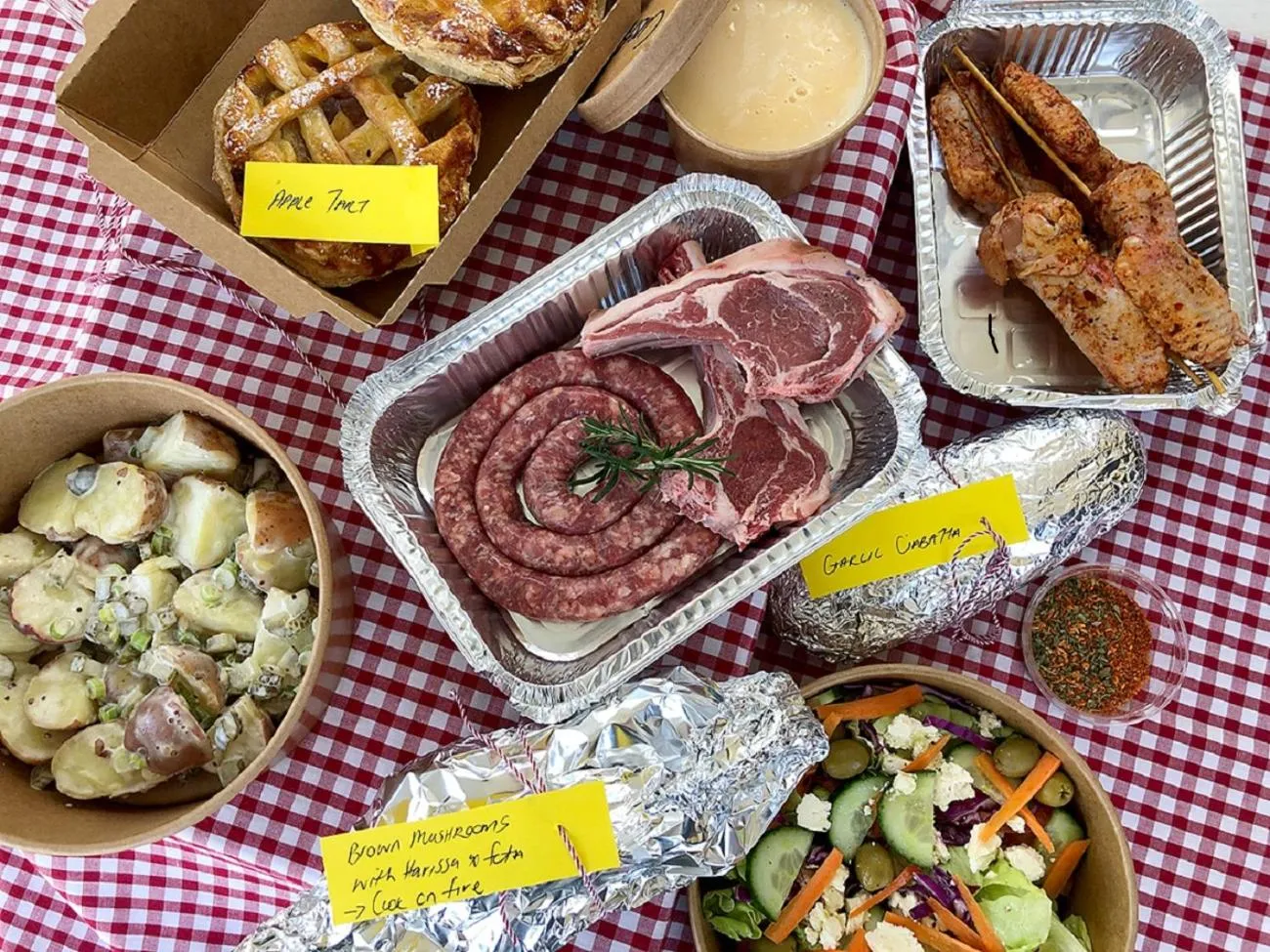 Dinner in High Season Farm Luxury Cottages